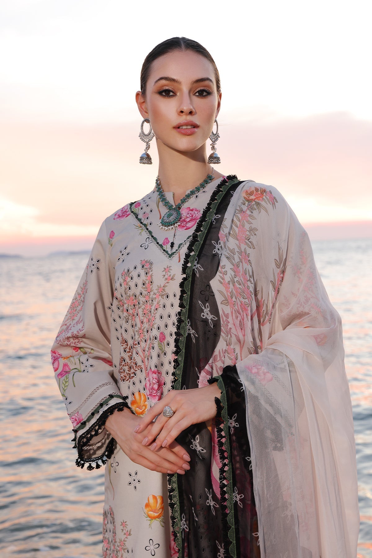Charizma | Lawn Collection 24 | AS4-04 - Official Charizma stockist in UK - Sakeena London