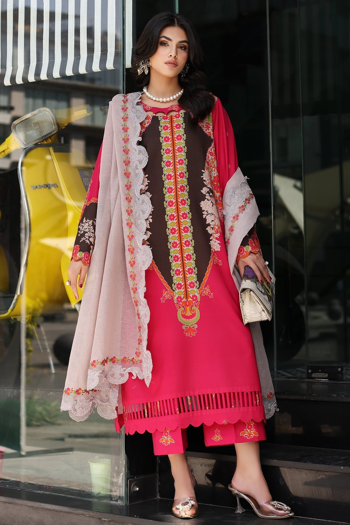 Charizma | Lawn Collection 24 | AS4-13 - Official Charizma stockist in UK - Sakeena London