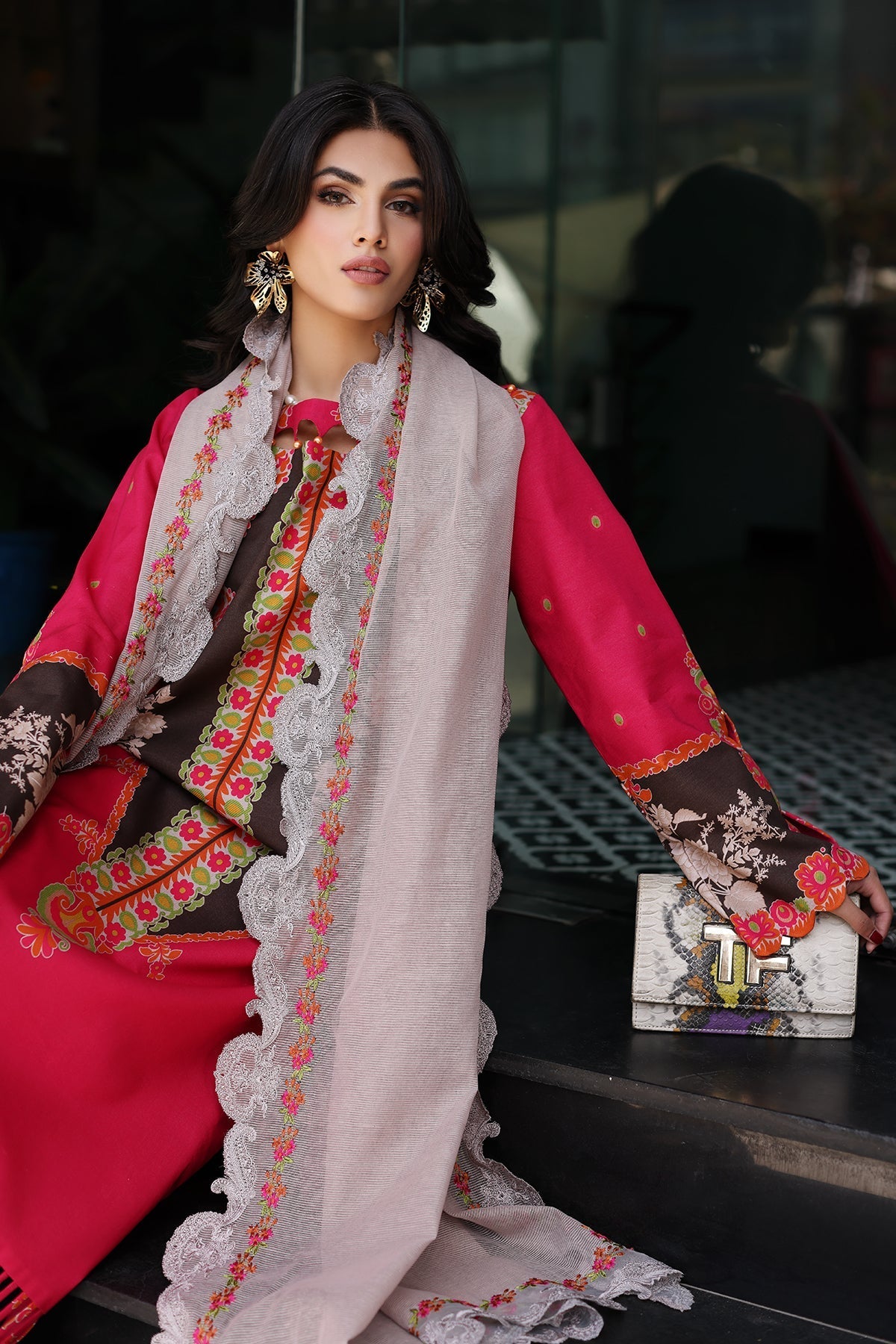 Charizma | Lawn Collection 24 | AS4-13 - Official Charizma stockist in UK - Sakeena London