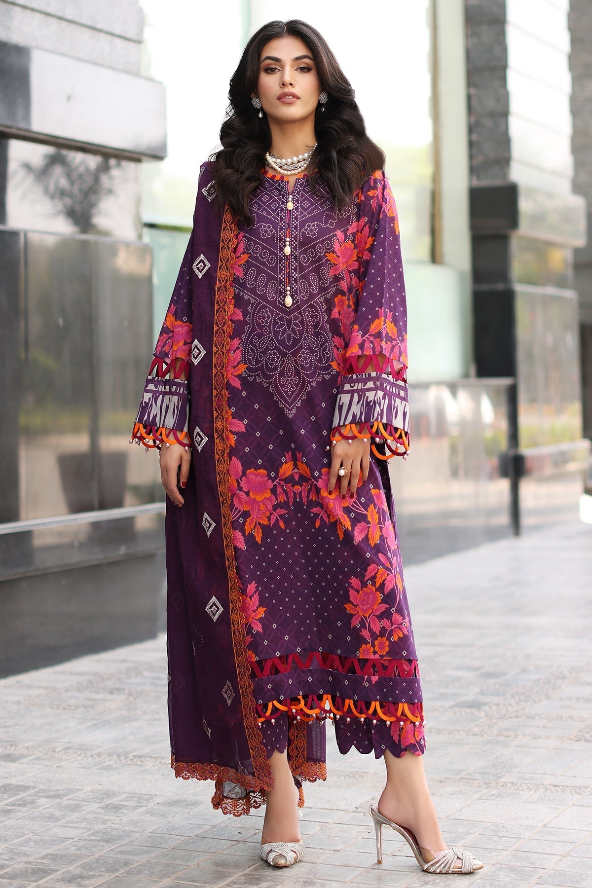 Charizma | Lawn Collection 24 | AS4-14 - Official Charizma stockist in UK - Sakeena London