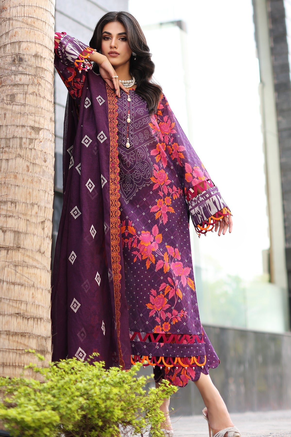 Charizma | Lawn Collection 24 | AS4-14 - Official Charizma stockist in UK - Sakeena London