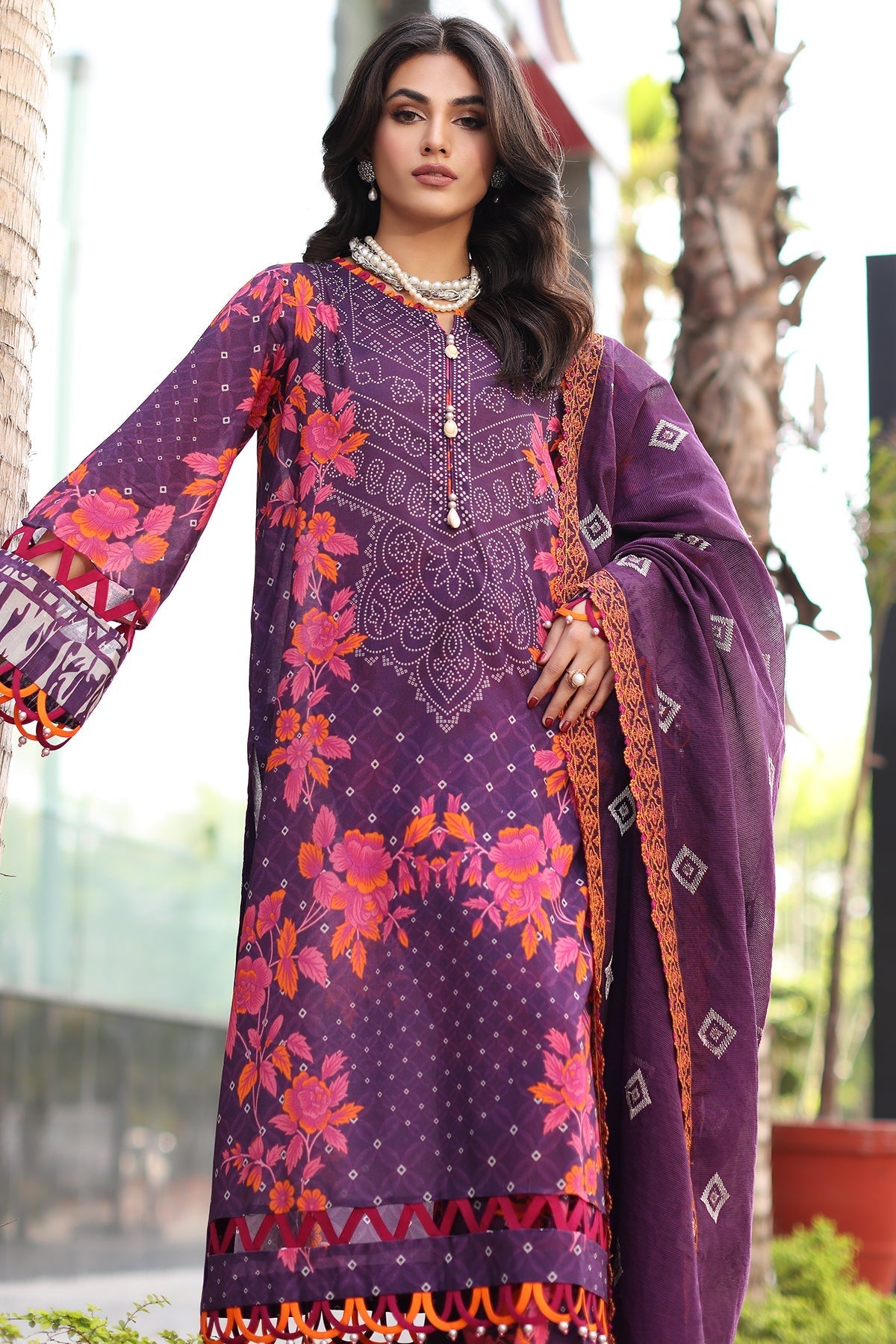 Charizma | Lawn Collection 24 | AS4-14 - Official Charizma stockist in UK - Sakeena London