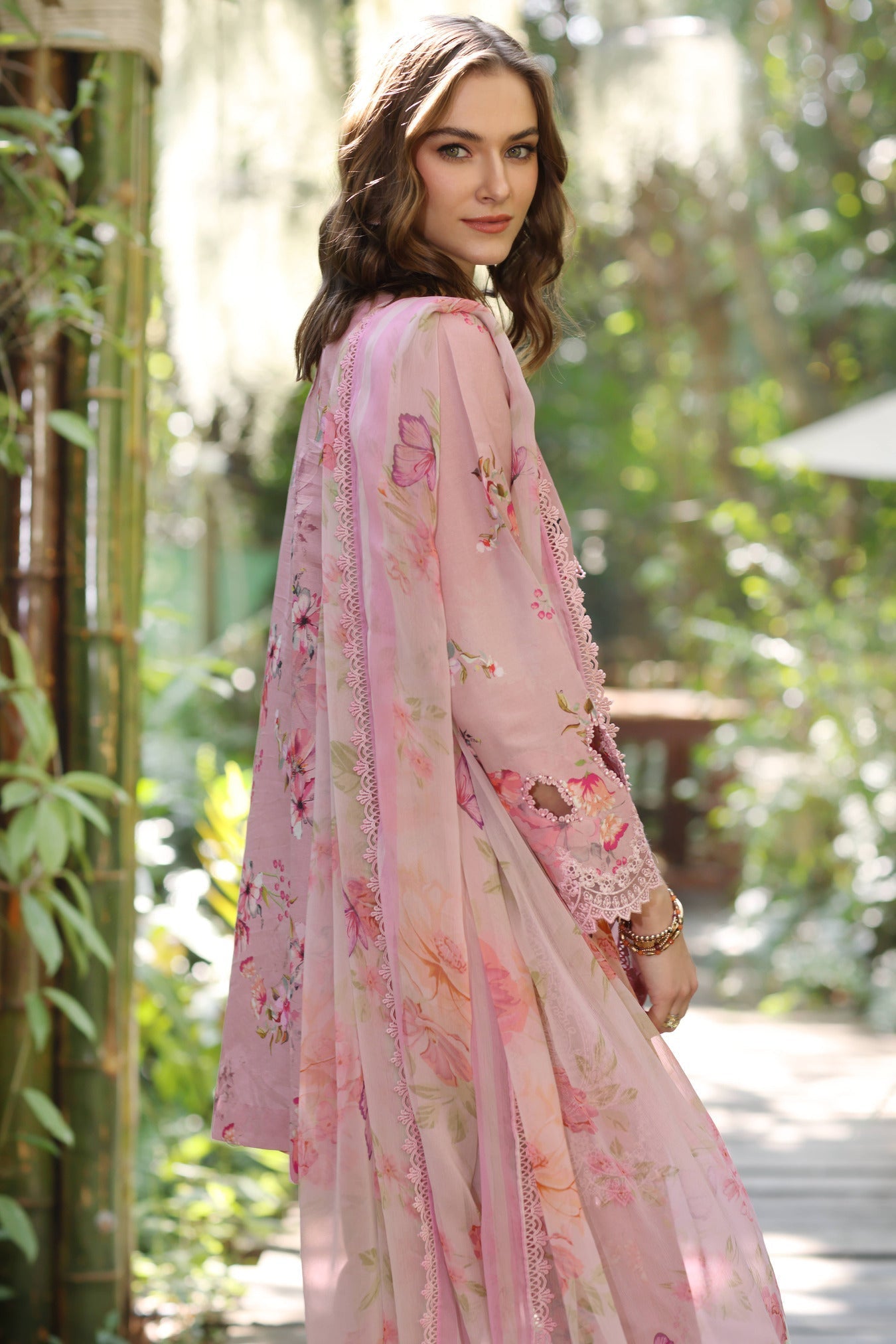 Noor by Saadia Asad | Eid Luxe Printedkari | D8-A - Official Noor by Saadia Asad stockist in UK - Sakeena London