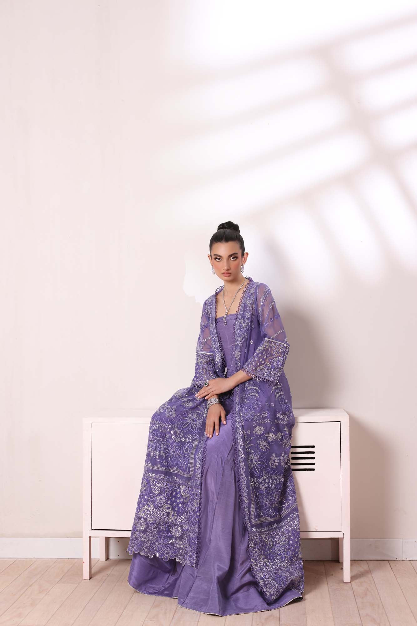 Noor by Saadia Asad | Noor Chiffon De Luxe | D2 - Official Noor by Saadia Asad stockist in UK - Sakeena London