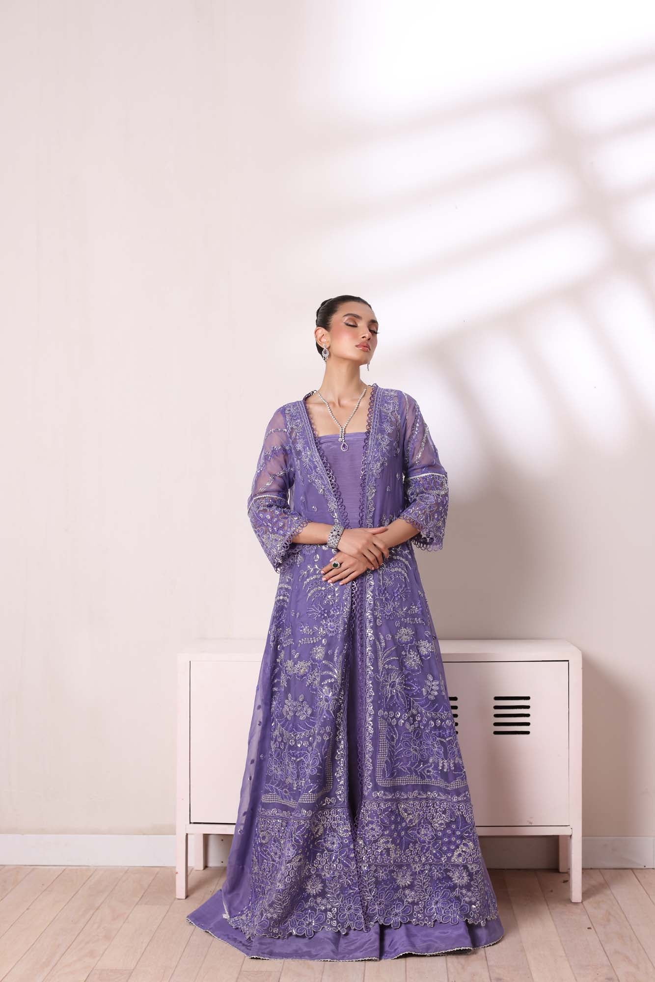 Noor by Saadia Asad | Noor Chiffon De Luxe | D2 - Official Noor by Saadia Asad stockist in UK - Sakeena London