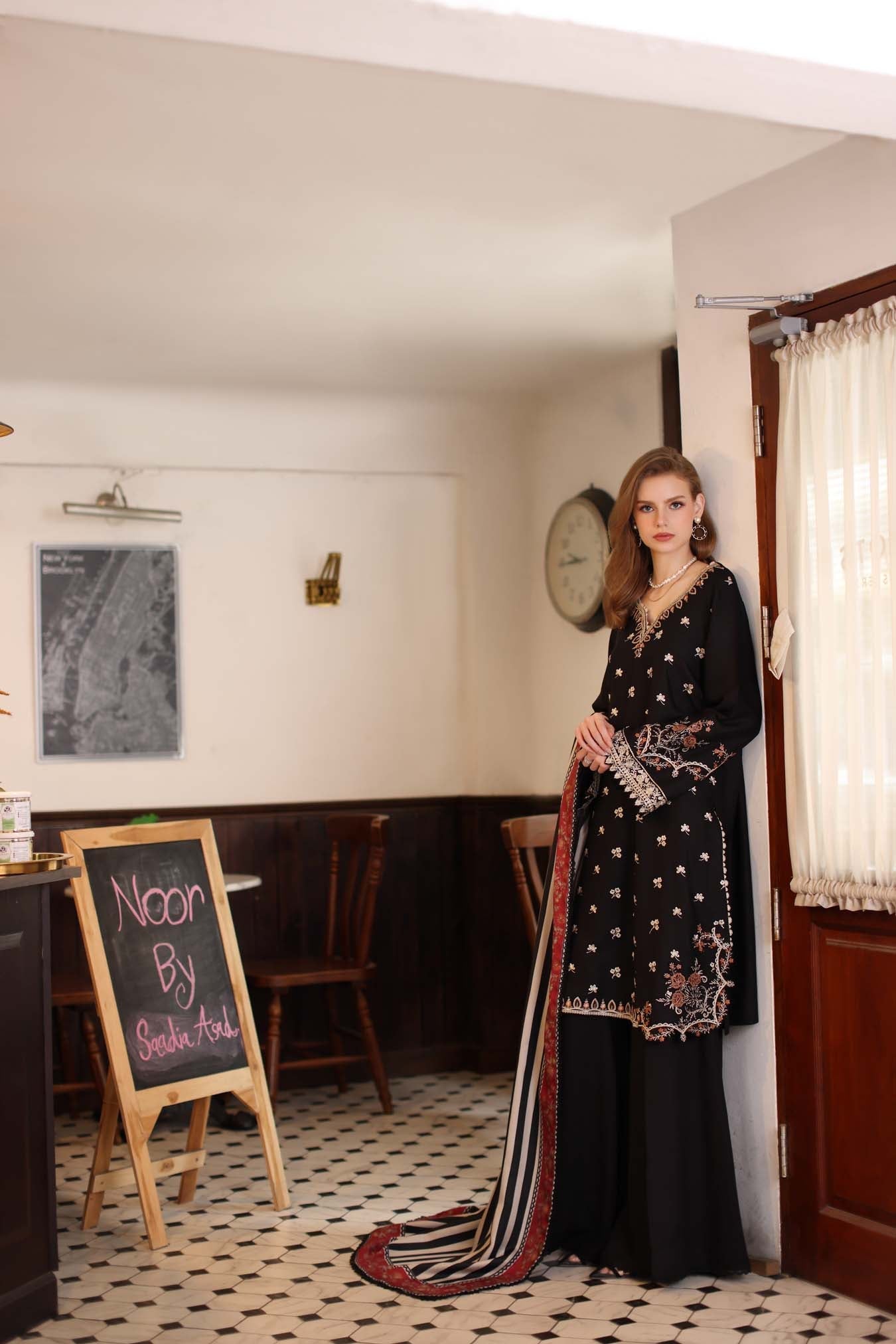 Saadia Asad | Winter Printkhaas 25 | D1 - A - Official Saadia Asad stockist in UK - Sakeena London