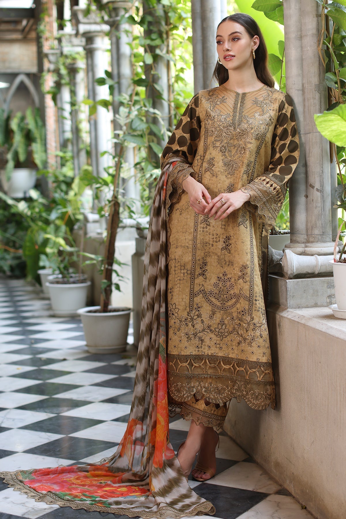 Charizma | Miraas Lawn |CMR5-05 - Official Charizma stockist in UK - Sakeena London