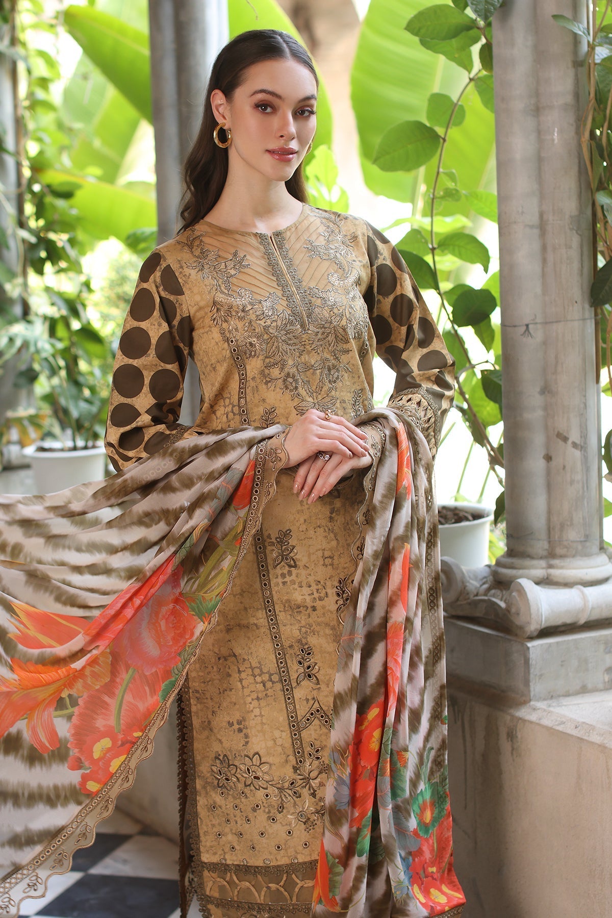 Charizma | Miraas Lawn |CMR5-05 - Official Charizma stockist in UK - Sakeena London