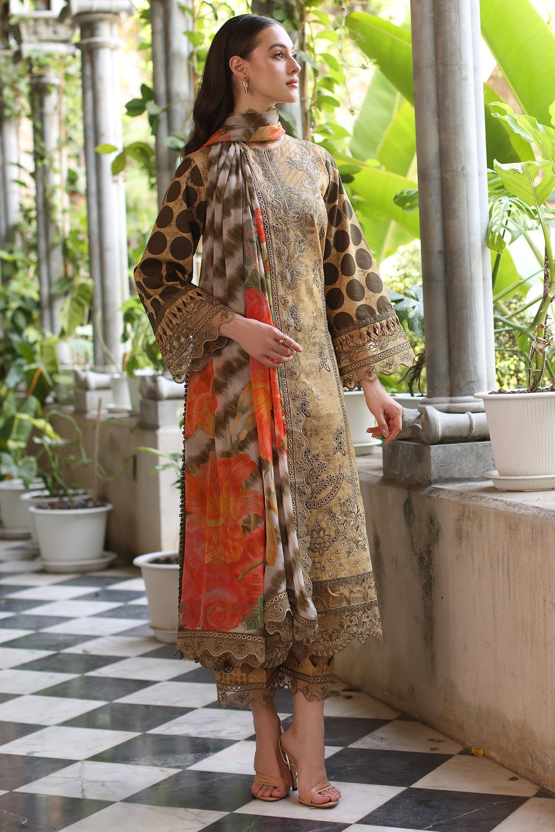 Charizma | Miraas Lawn |CMR5-05 - Official Charizma stockist in UK - Sakeena London