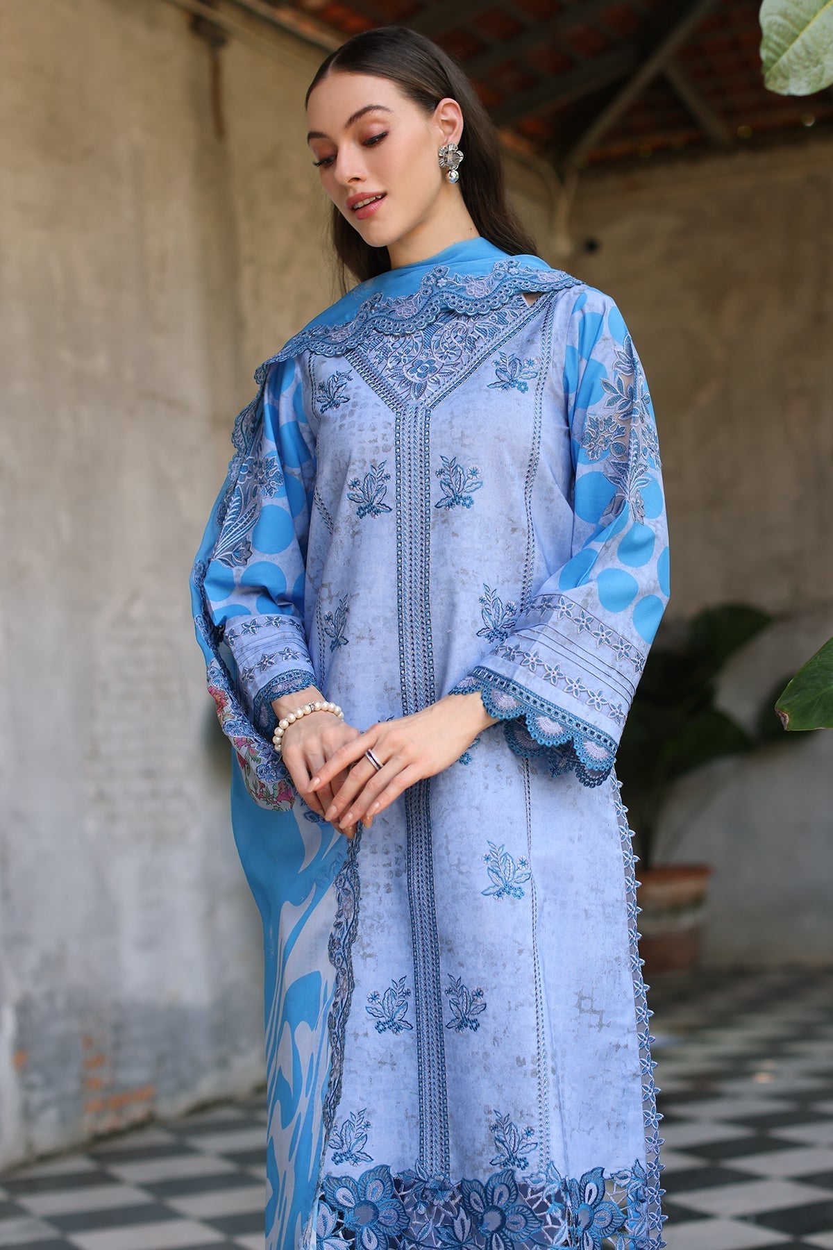 Charizma | Miraas Lawn | CMR5-03 - Official Charizma stockist in UK - Sakeena London