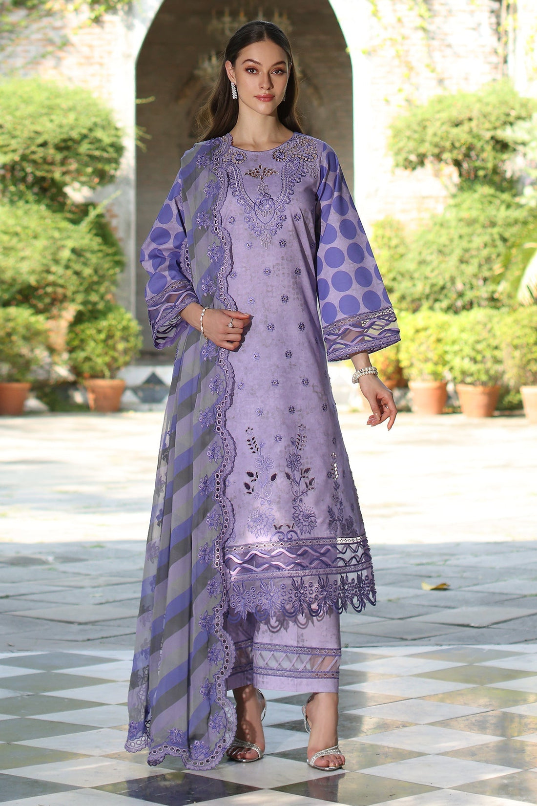 Charizma | Miraas Lawn | CMR5-06 - Official Charizma stockist in UK - Sakeena London