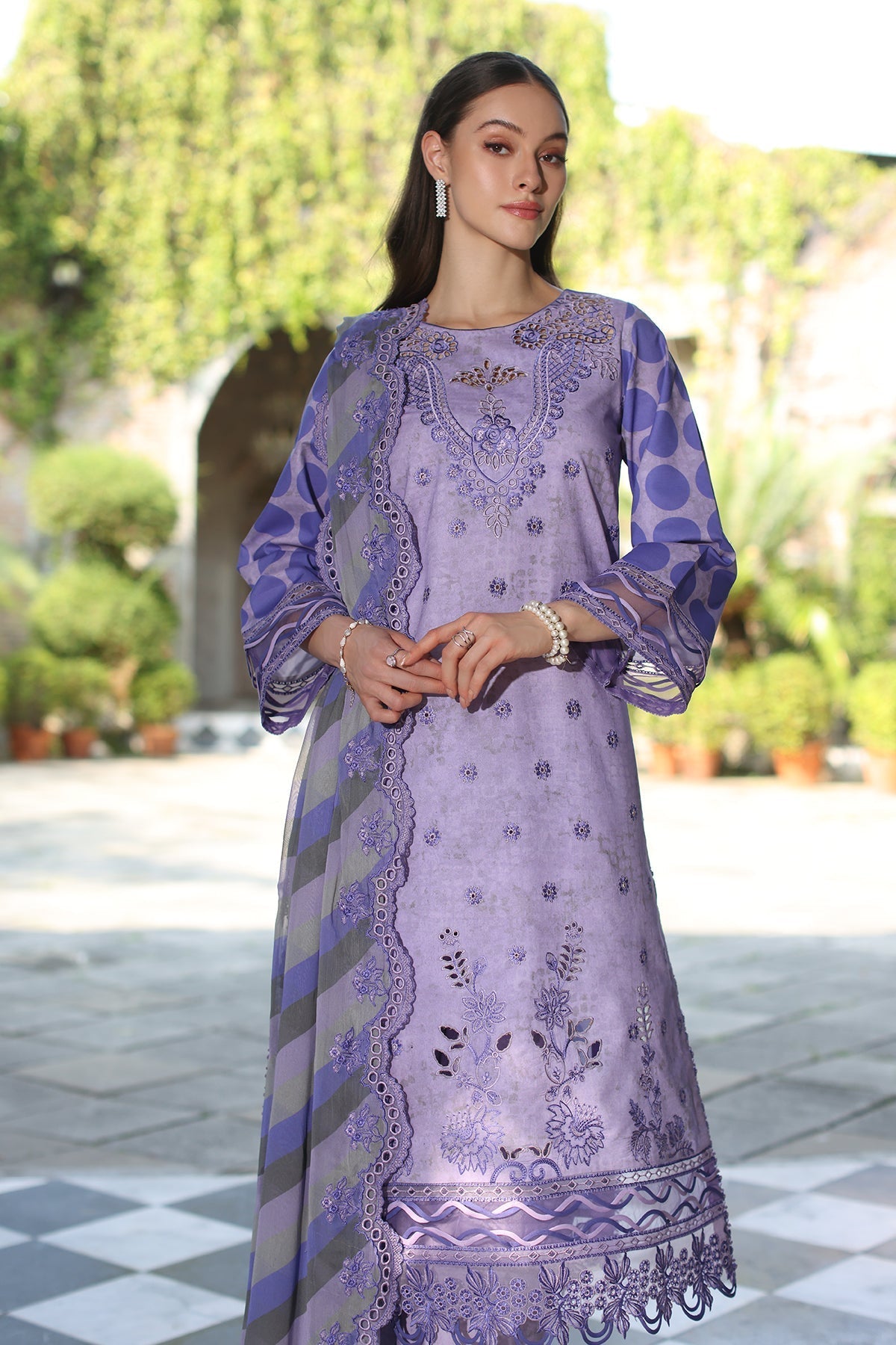 Charizma | Miraas Lawn | CMR5-06 - Official Charizma stockist in UK - Sakeena London