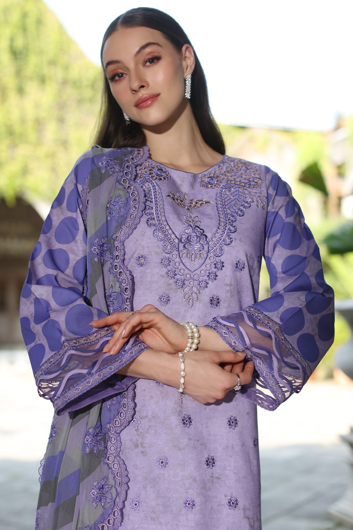 Charizma | Miraas Lawn | CMR5-06 - Official Charizma stockist in UK - Sakeena London