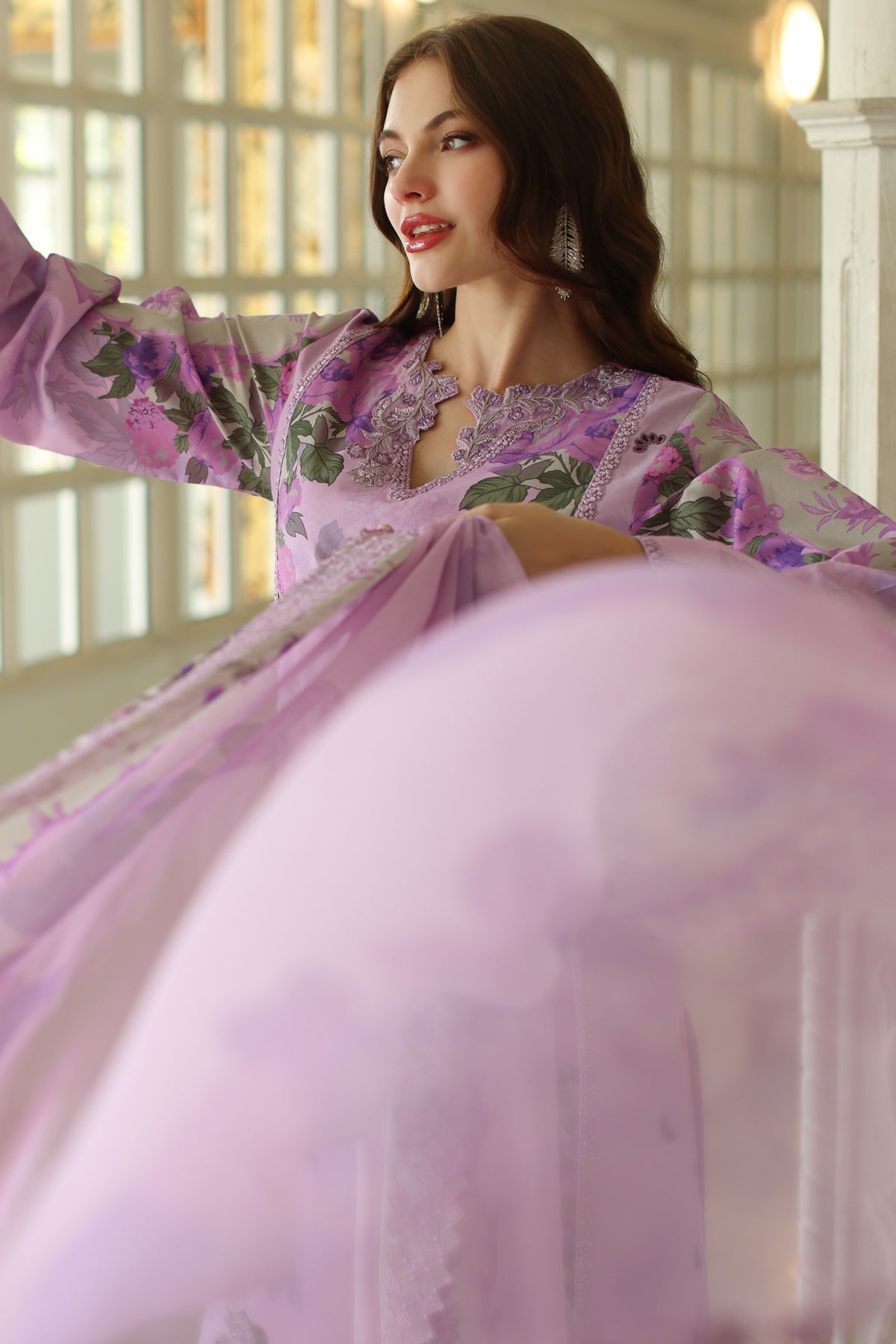 Charizma | Aniq Lawn Collection | AN5-03 - Official Charizma stockist in UK - Sakeena London