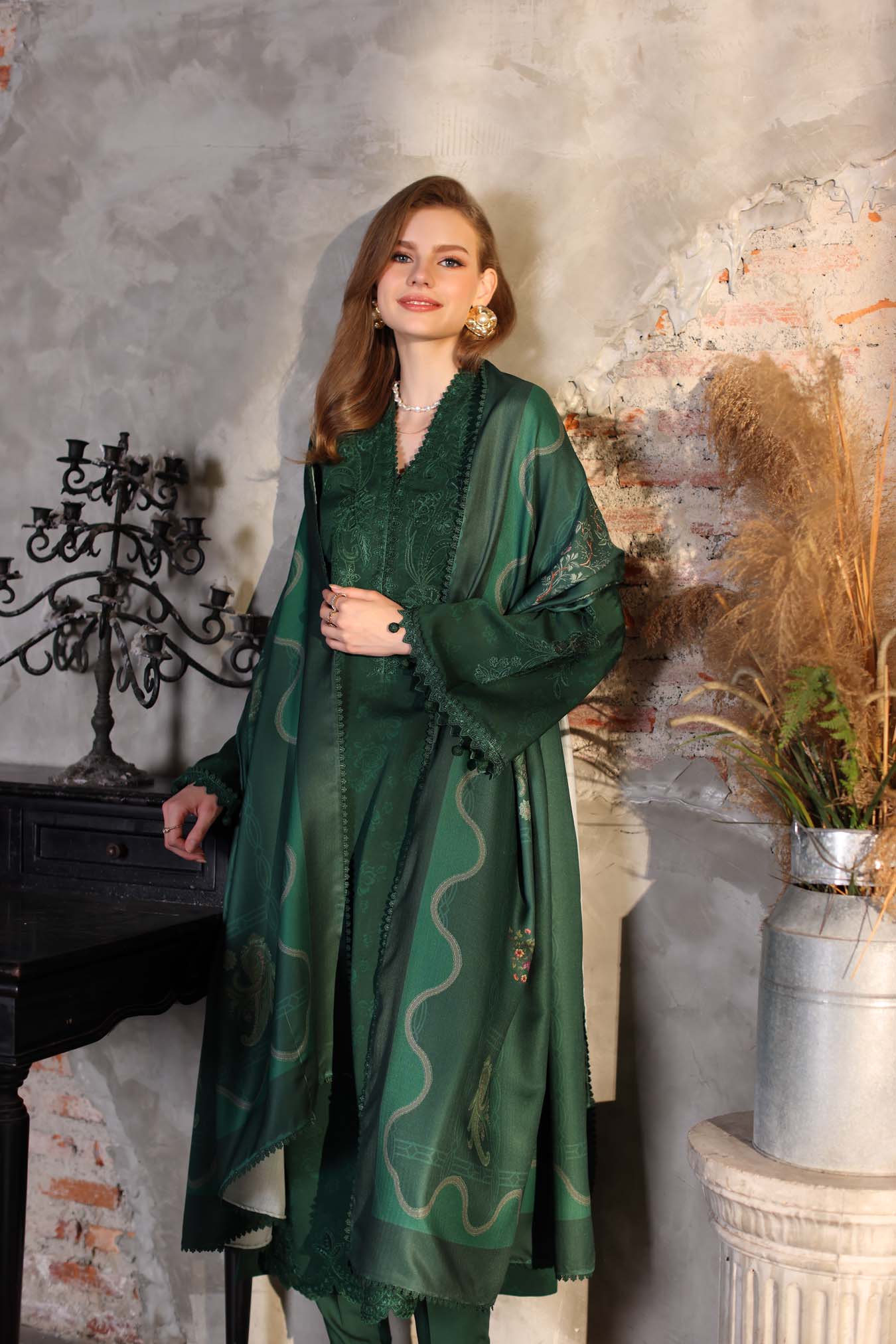Saadia Asad | Winter Printkhaas 25 | D3 - A - Official Saadia Asad stockist in UK - Sakeena London