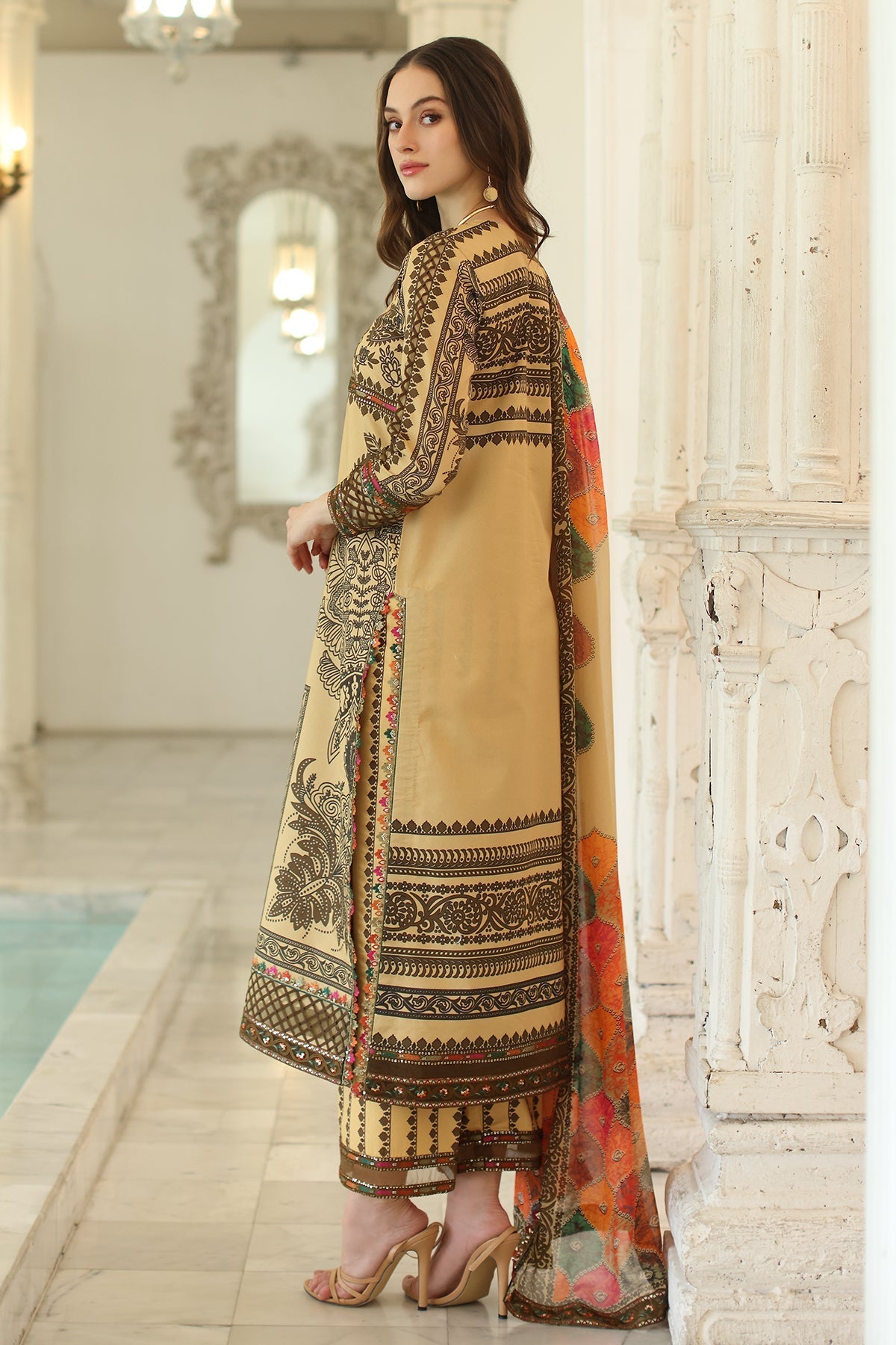 Charizma | Aniq Lawn Collection | AN5-04 - Official Charizma stockist in UK - Sakeena London