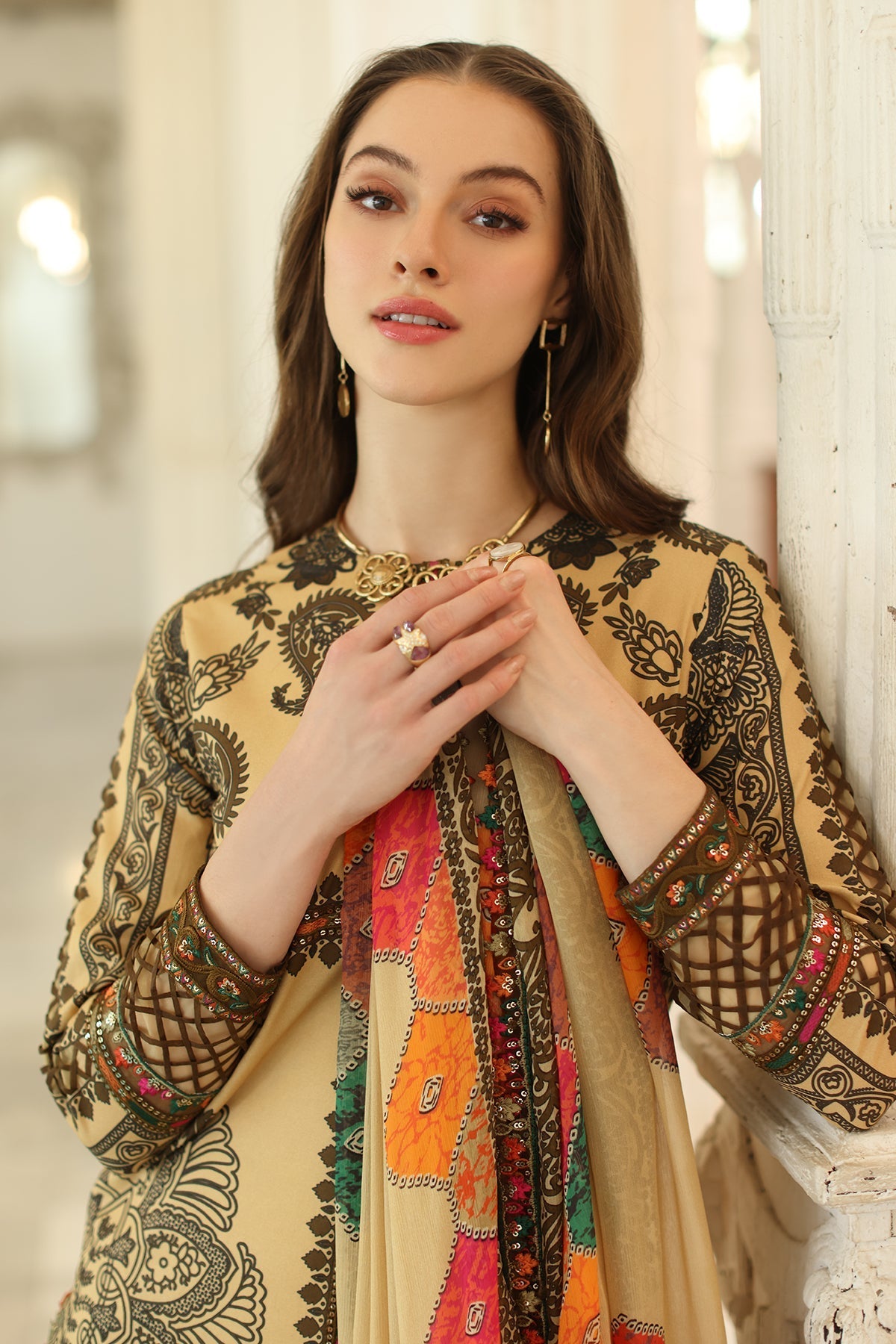 Charizma | Aniq Lawn Collection | AN5-04 - Official Charizma stockist in UK - Sakeena London