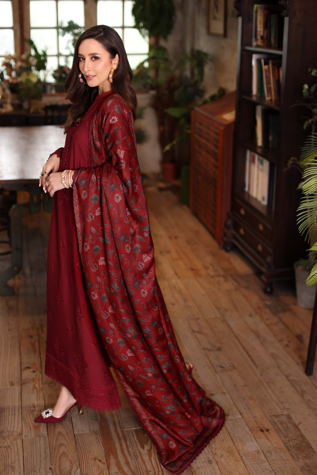 Saadia Asad | Winter Printkhaas 25 | D4 - A - Official Saadia Asad stockist in UK - Sakeena London