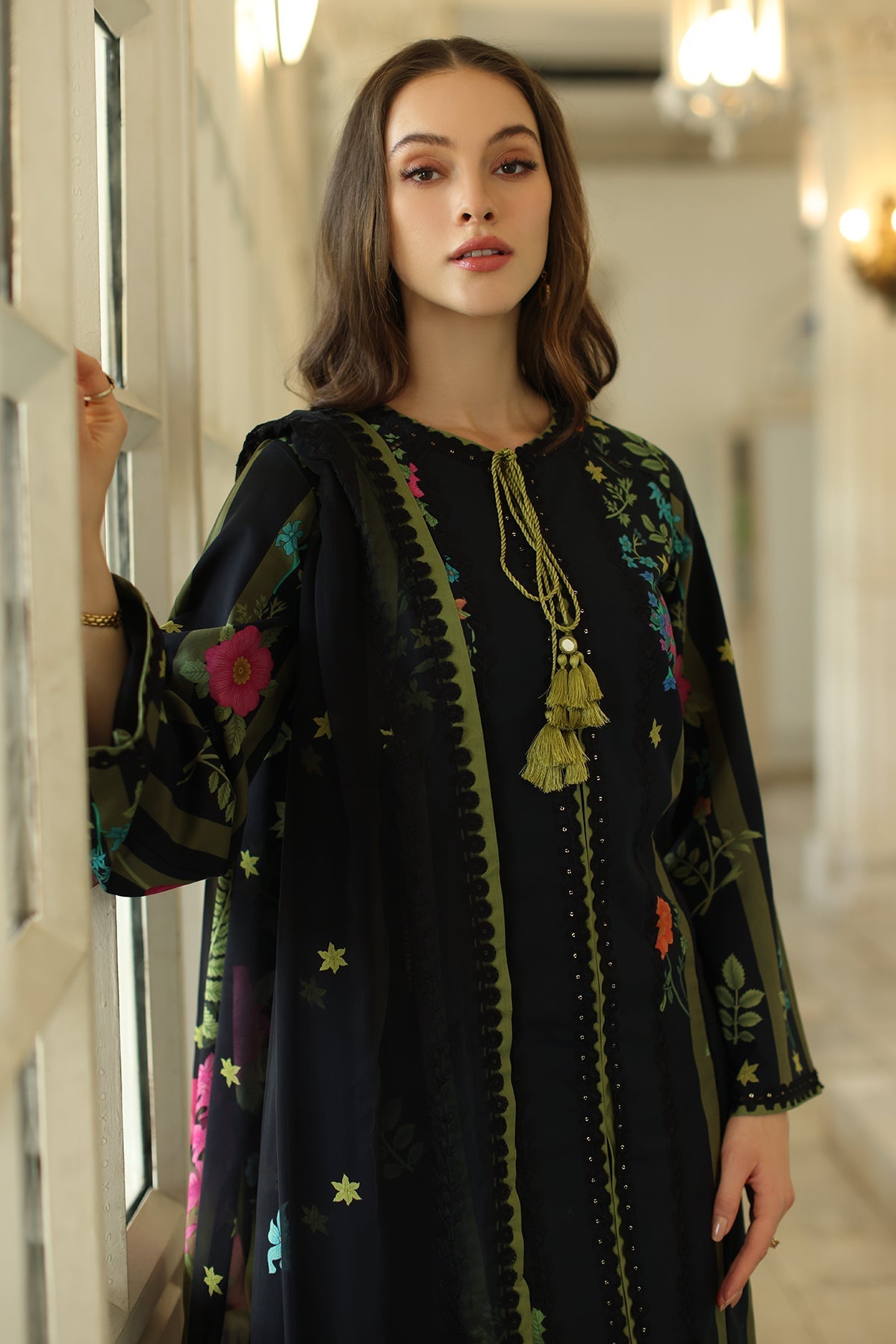 Charizma | Aniq Lawn Collection | AN5-07 - Official Charizma stockist in UK - Sakeena London