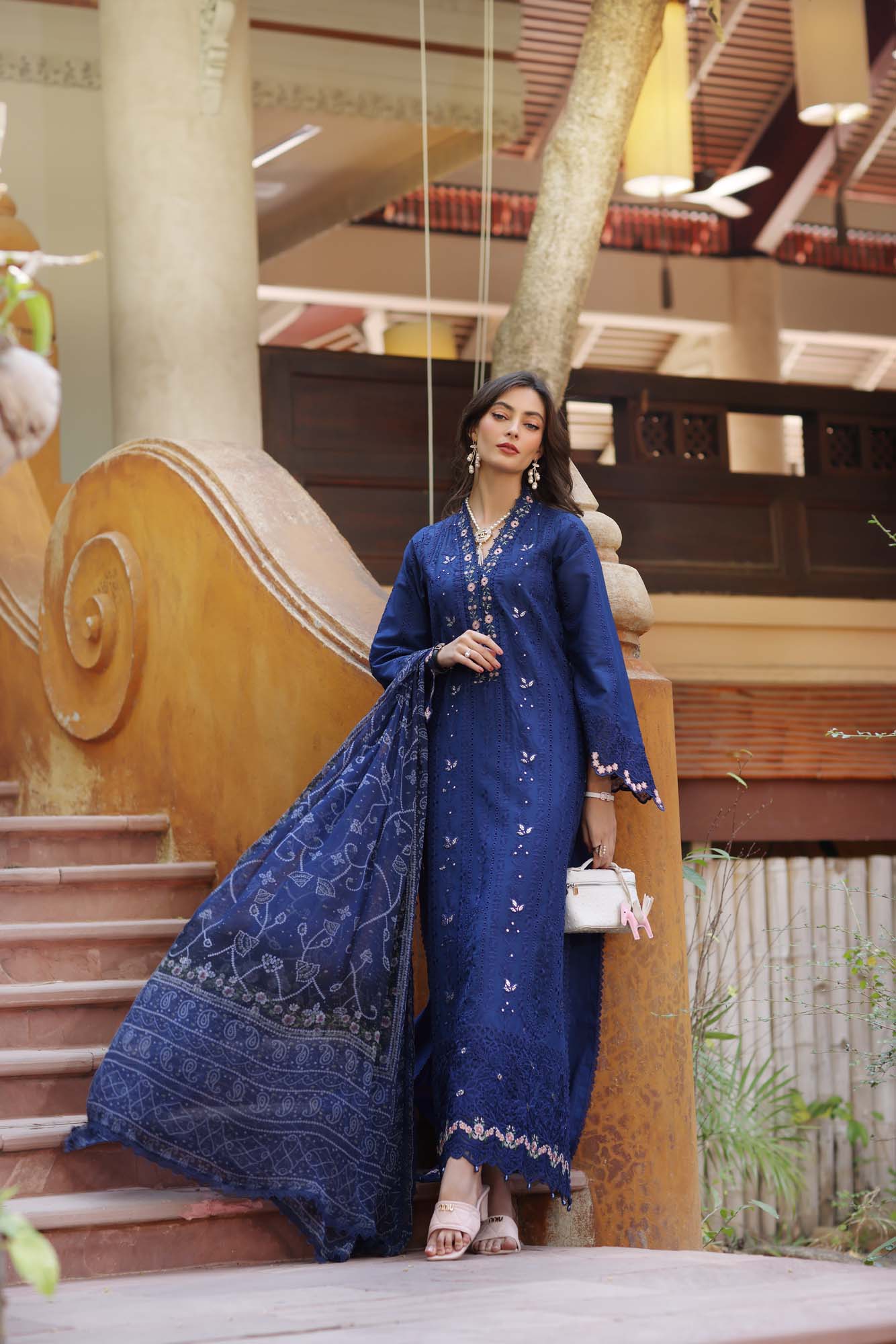 Noor by Saadia Asad | Eid Luxury Laserkari 25 | D5-B - Official Noor by Saadia Asad stockist in UK - Sakeena London