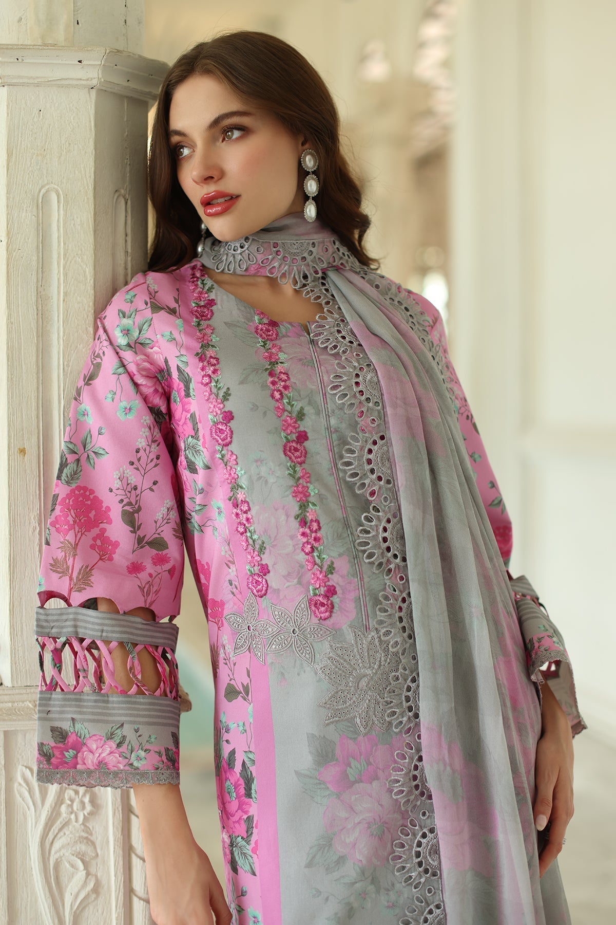 Charizma | Aniq Lawn Collection | AN5-06 - Official Charizma stockist in UK - Sakeena London