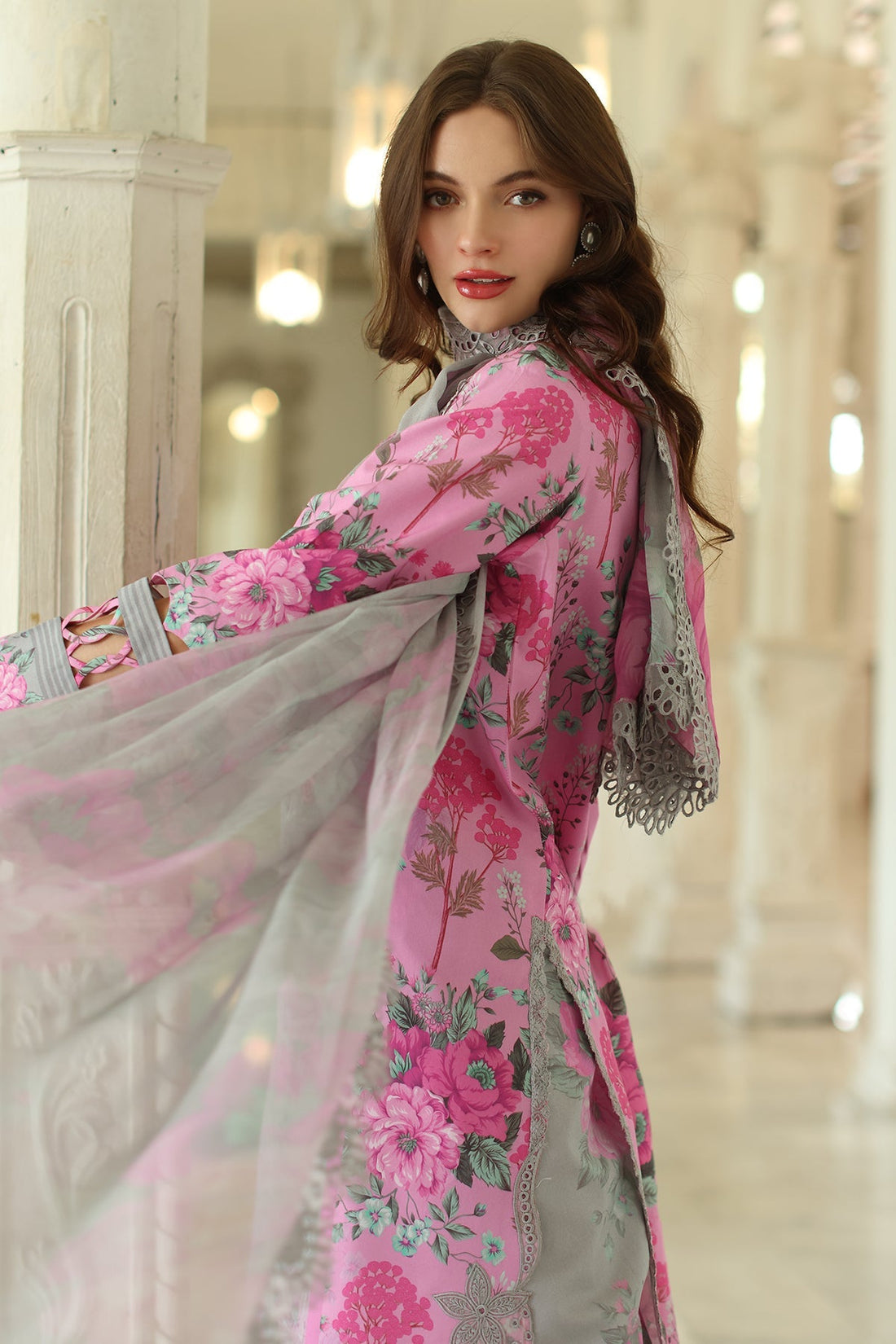 Charizma | Aniq Lawn Collection | AN5-06 - Official Charizma stockist in UK - Sakeena London