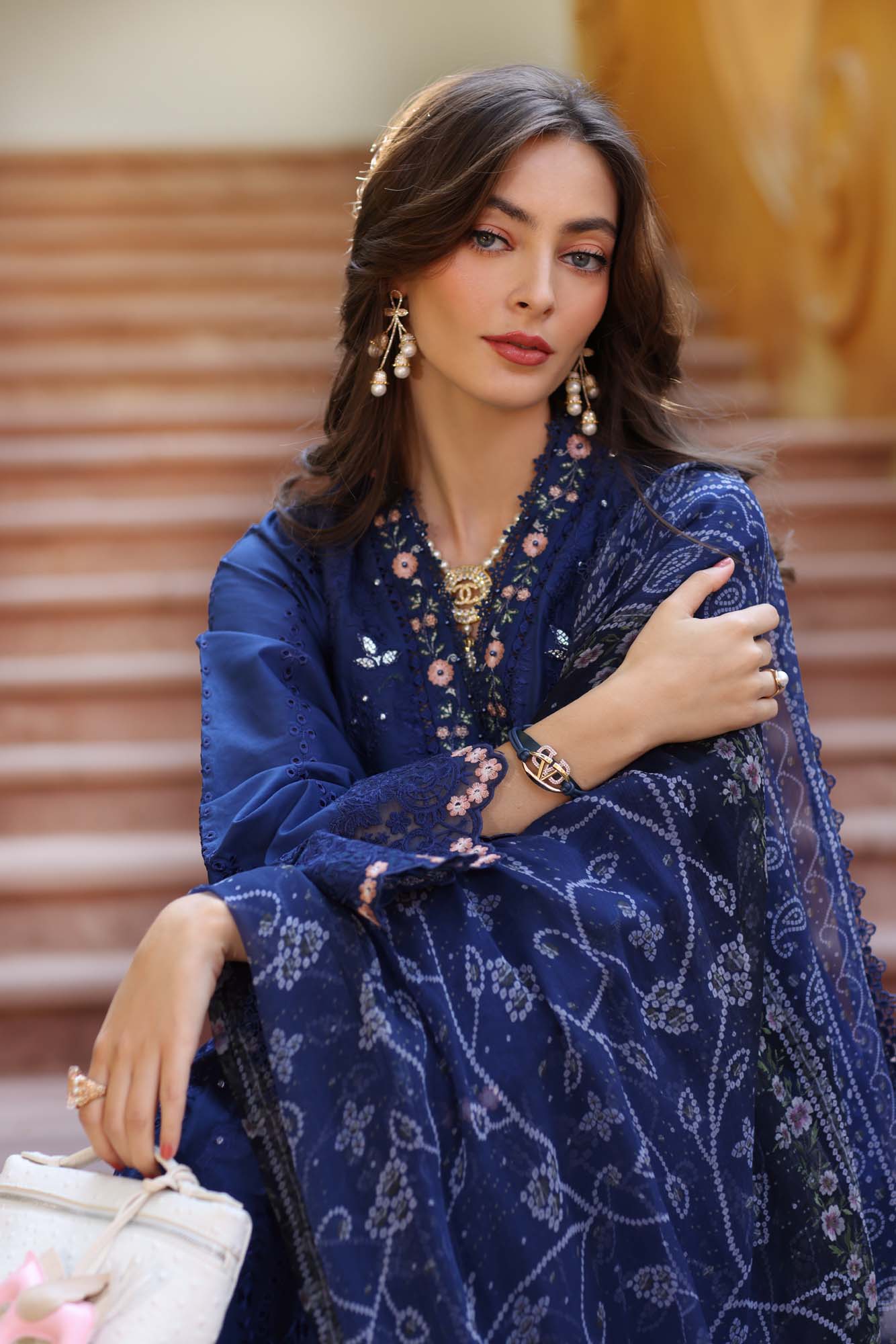 Noor by Saadia Asad | Eid Luxury Laserkari 25 | D5-B - Official Noor by Saadia Asad stockist in UK - Sakeena London