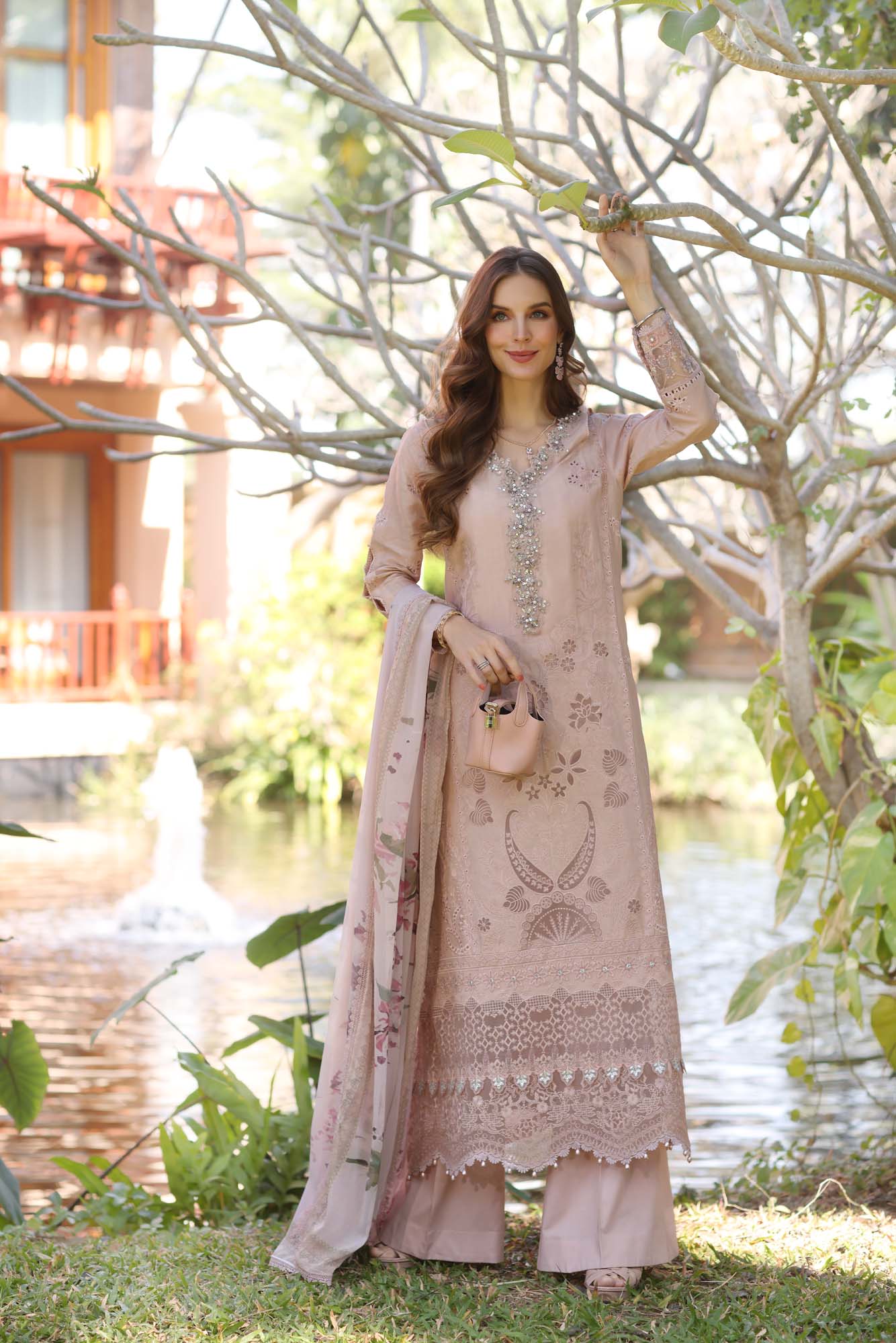 Noor by Saadia Asad | Eid Luxury Laserkari 25 | D6-B - Official Noor by Saadia Asad stockist in UK - Sakeena London