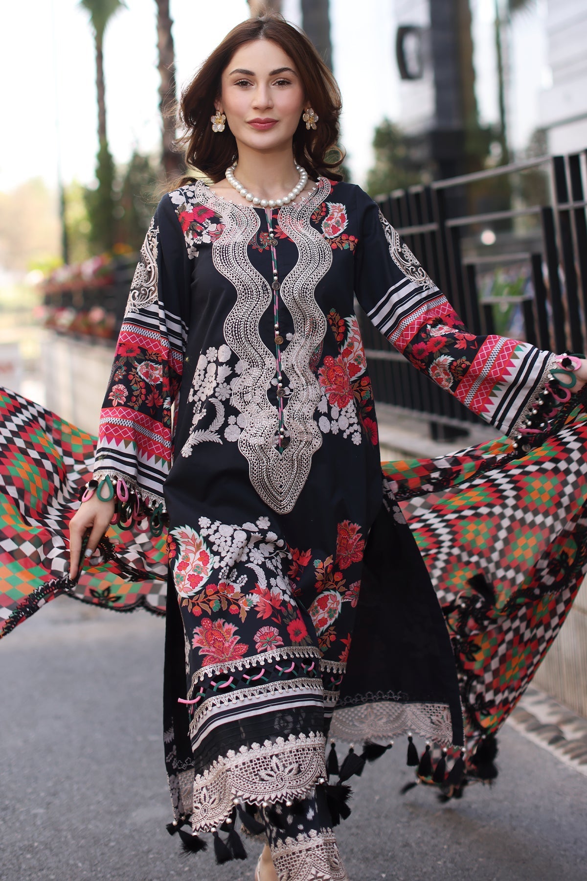 Charizma | Combination Lawn |CC5-21 - Official Charzima stockist in UK - Sakeena London