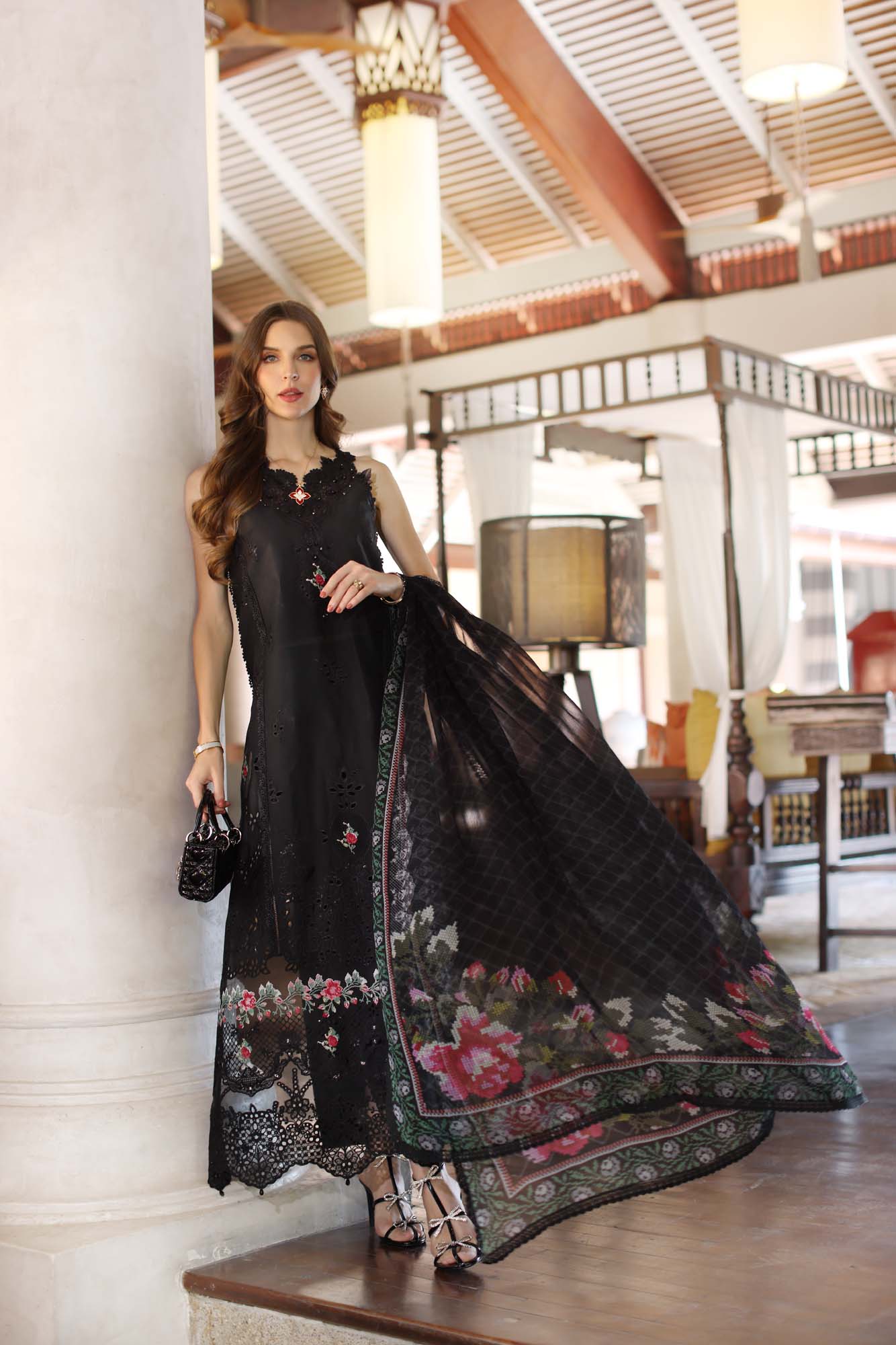 Noor by Saadia Asad | Eid Luxury Laserkari 25 | D4-A - Official Noor by Saadia Asad stockist in UK - Sakeena London