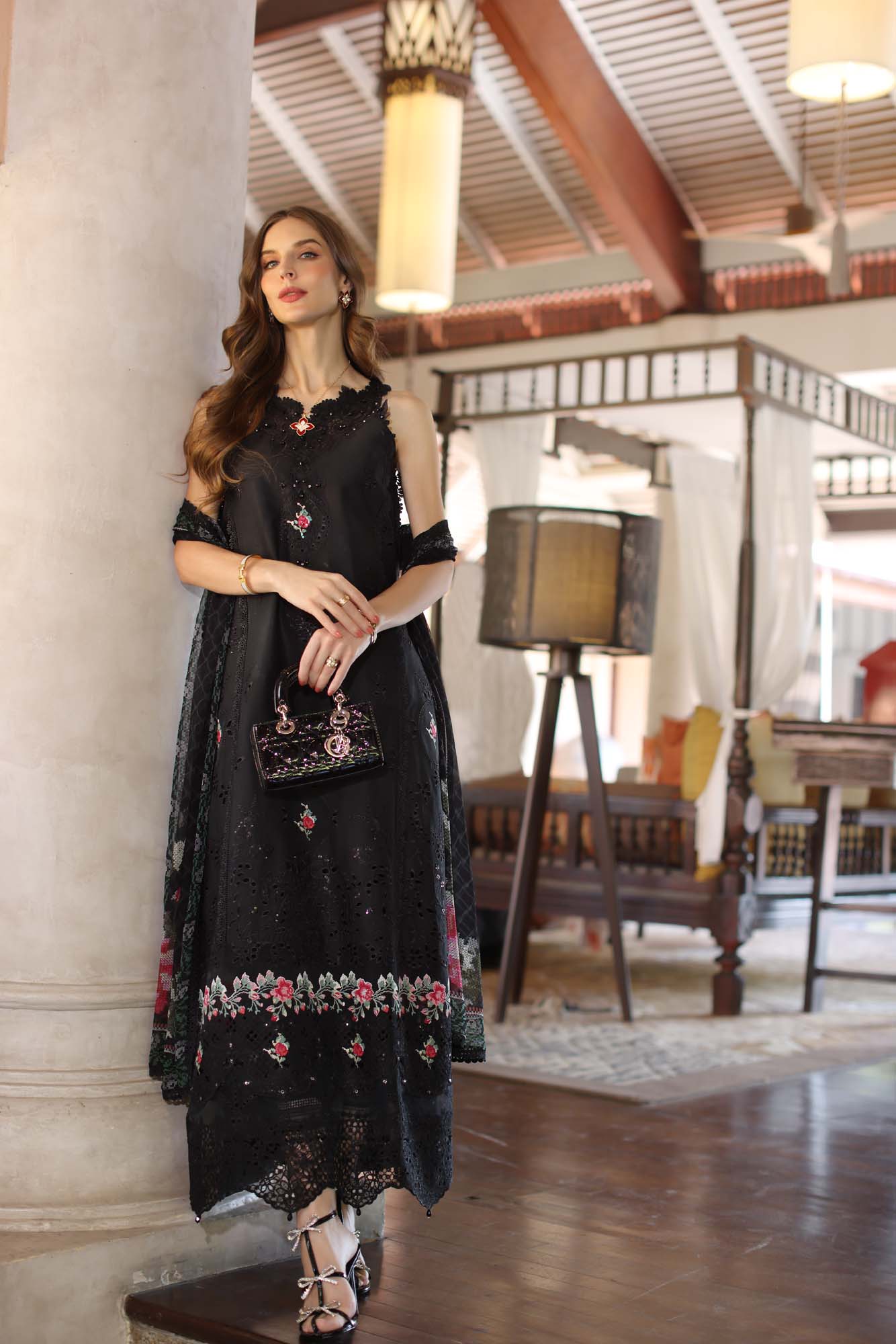 Noor by Saadia Asad | Eid Luxury Laserkari 25 | D4-A - Official Noor by Saadia Asad stockist in UK - Sakeena London