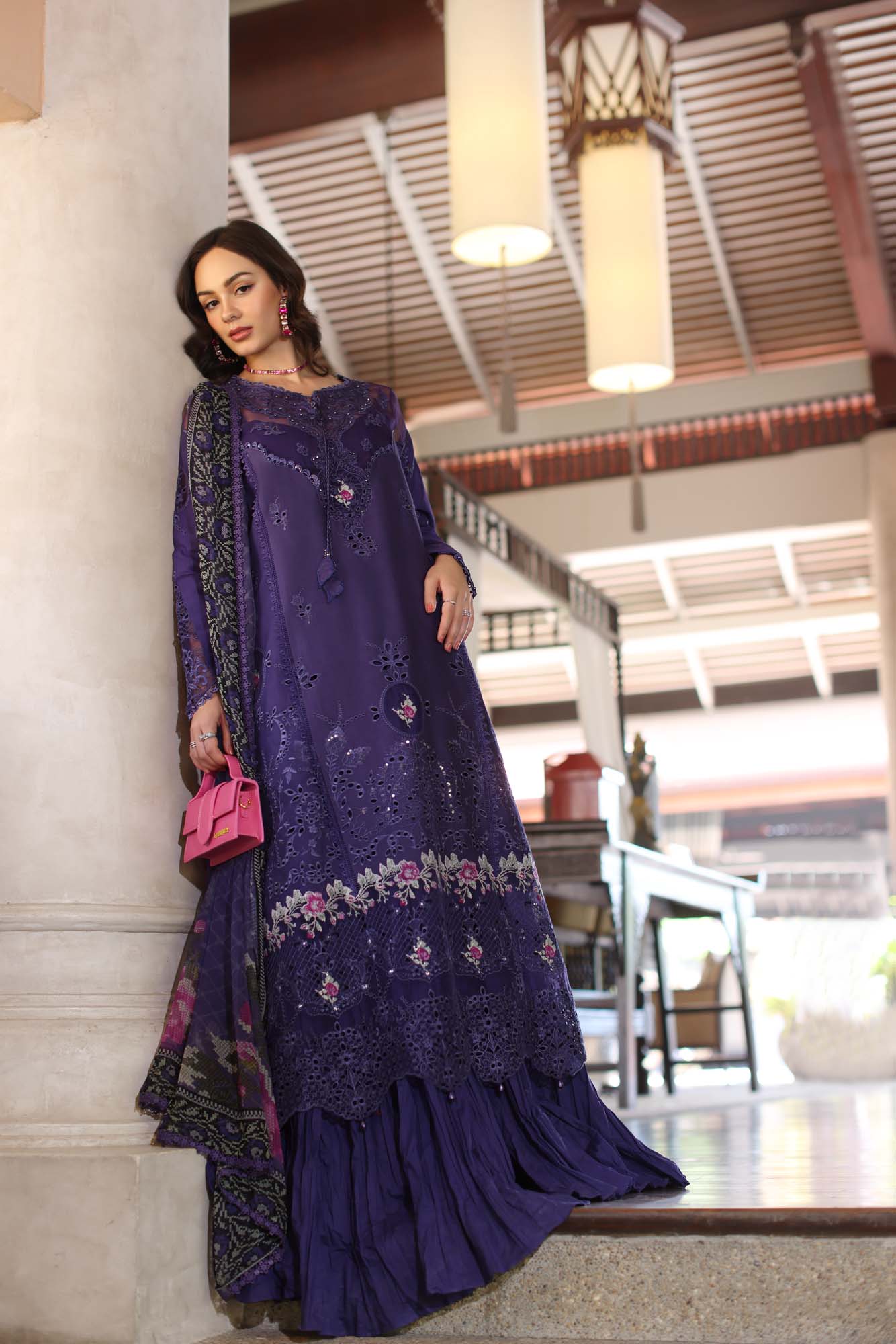 Noor by Saadia Asad | Eid Luxury Laserkari 25 | D4-B - Official Noor by Saadia Asad stockist in UK - Sakeena London
