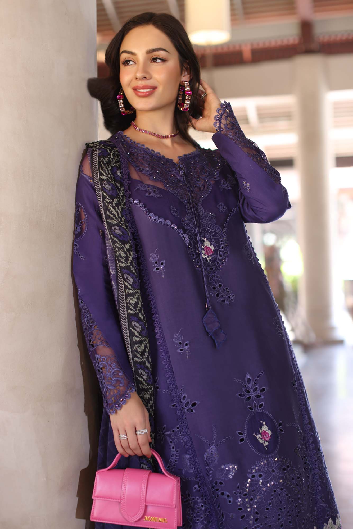 Noor by Saadia Asad | Eid Luxury Laserkari 25 | D4-B - Official Noor by Saadia Asad stockist in UK - Sakeena London