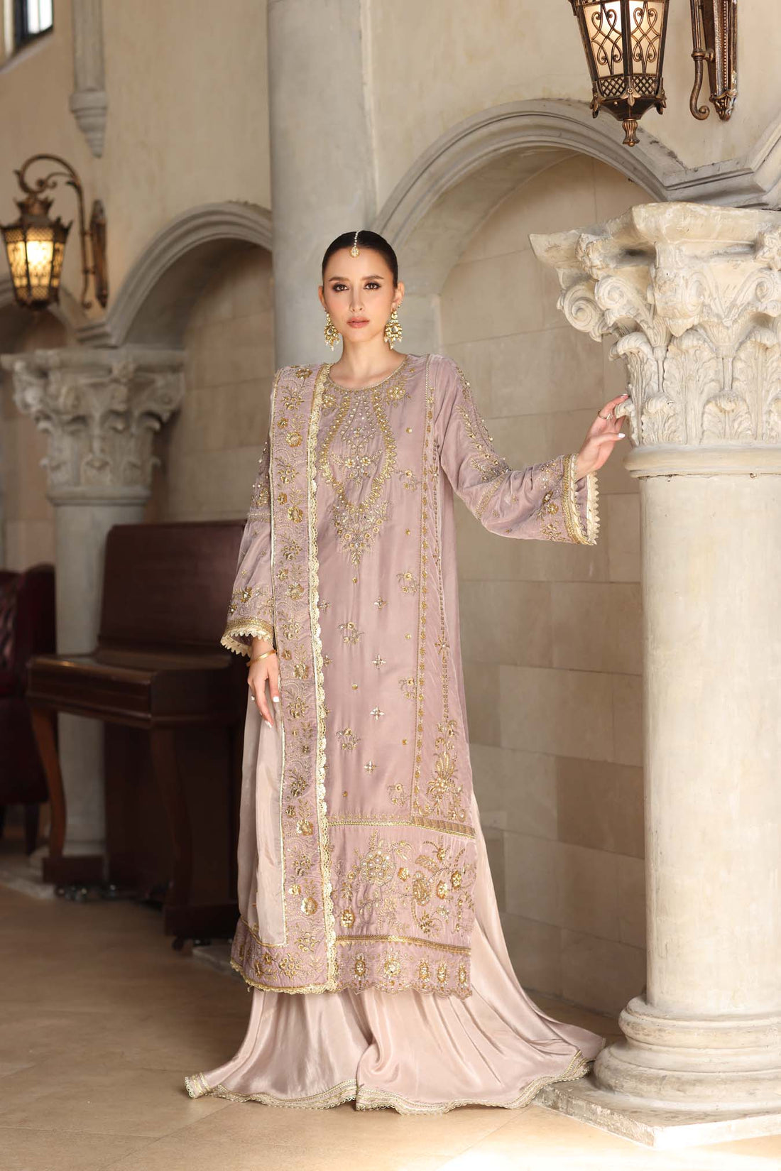 Noor by Saadia Asad | Handcrafted Velvet 25 | Khayal - Official Noor by Saadia Asad stockist in UK - Sakeena London
