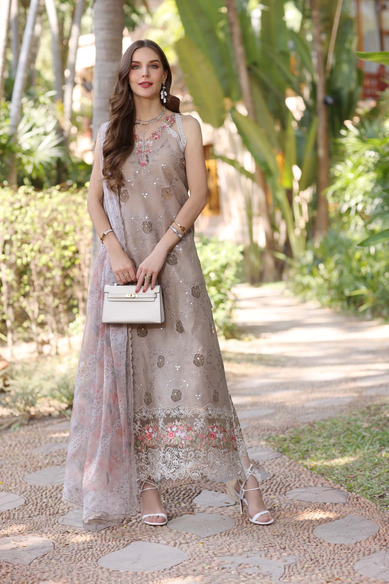 Noor by Saadia Asad | Eid Luxury Laserkari 25 | D8-B - Official Noor by Saadia Asad stockist in UK - Sakeena London
