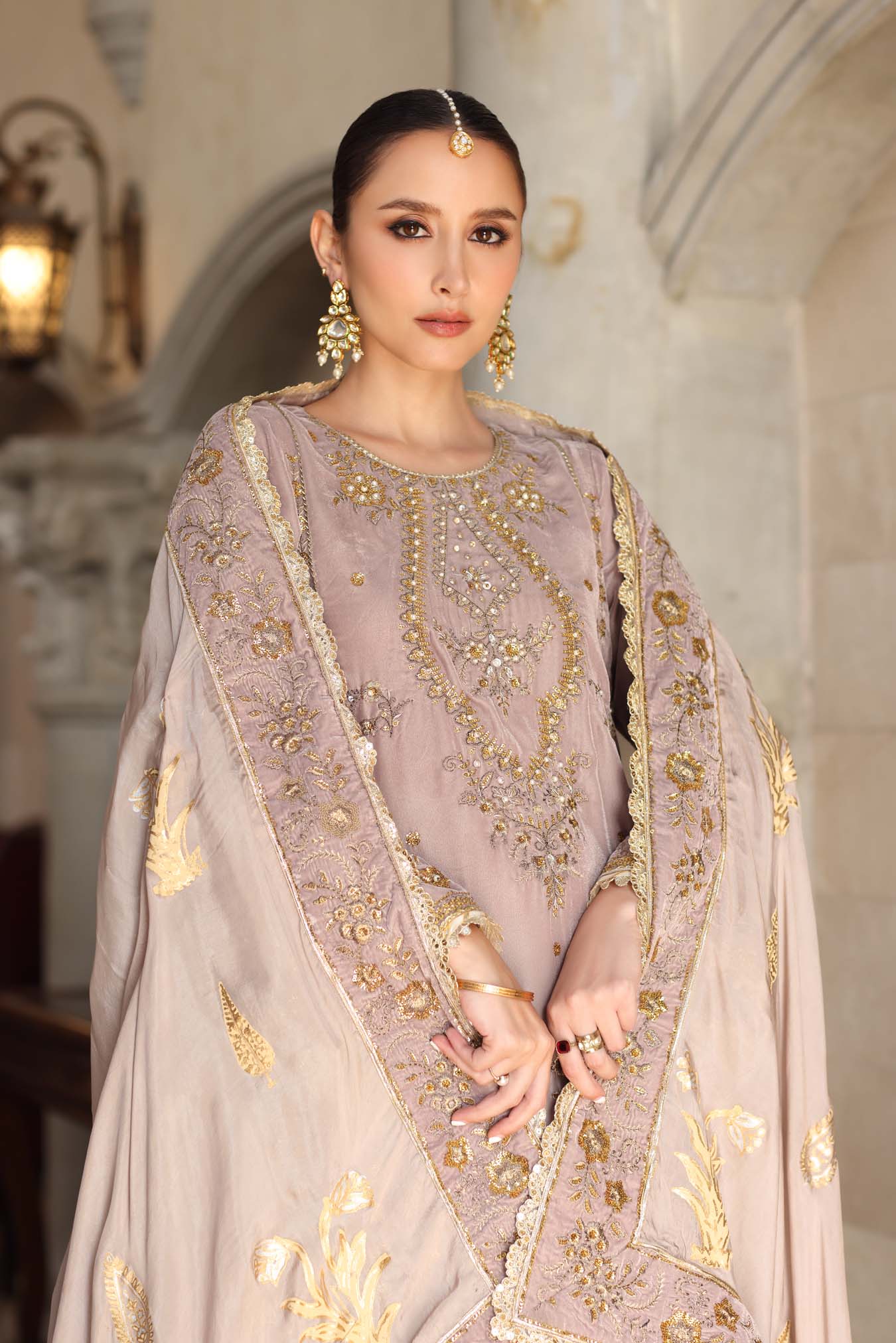 Noor by Saadia Asad | Handcrafted Velvet 25 | Khayal - Official Noor by Saadia Asad stockist in UK - Sakeena London