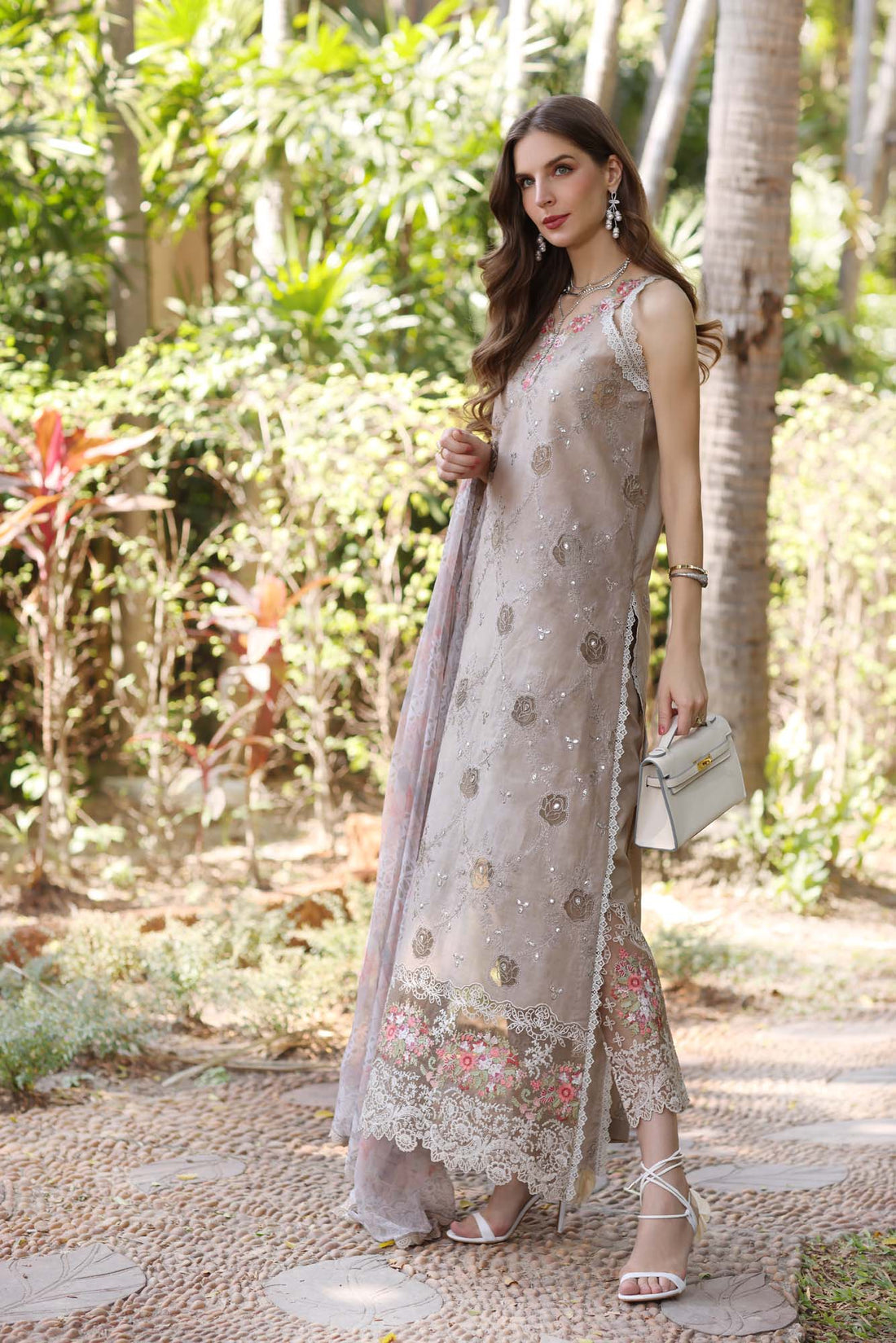 Noor by Saadia Asad | Eid Luxury Laserkari 25 | D8-B - Official Noor by Saadia Asad stockist in UK - Sakeena London