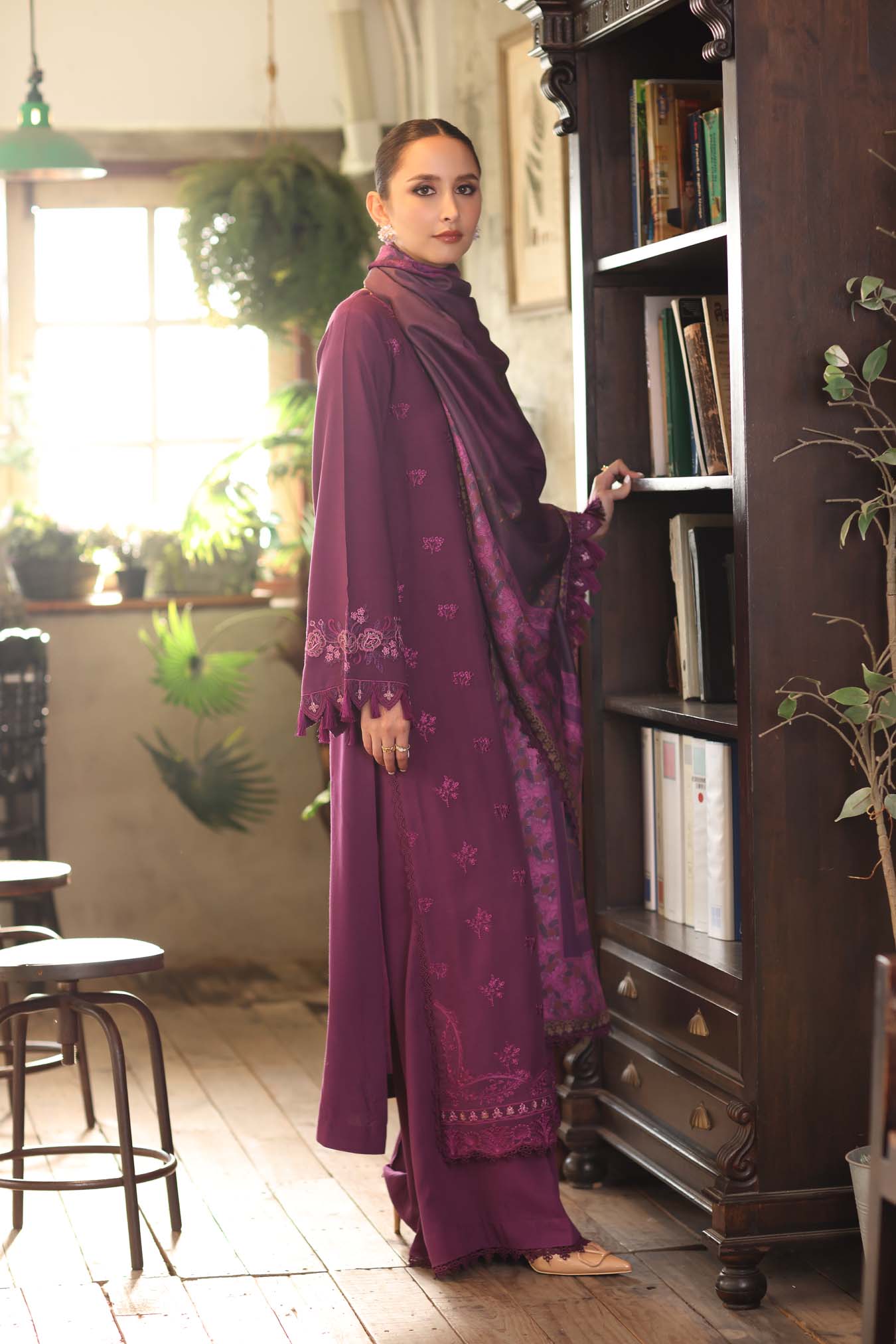 Saadia Asad | Winter Printkhaas 25 | D8 - B - Official Saadia Asad stockist in UK - Sakeena London