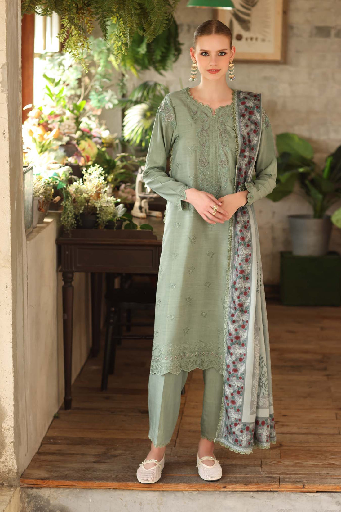 Saadia Asad | Winter Printkhaas 25 | D8 - A - Official Saadia Asad stockist in UK - Sakeena London