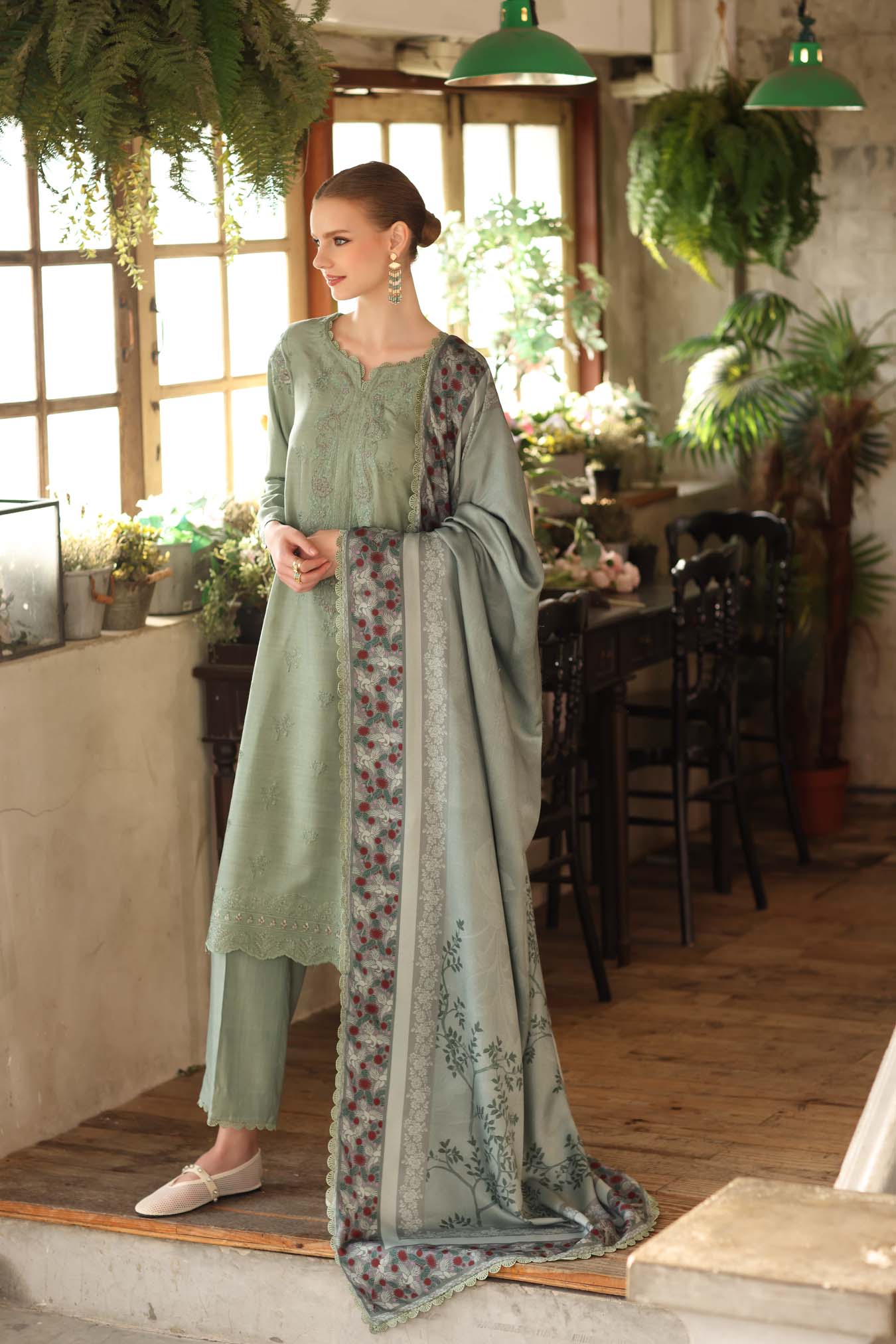 Saadia Asad | Winter Printkhaas 25 | D8 - A - Official Saadia Asad stockist in UK - Sakeena London