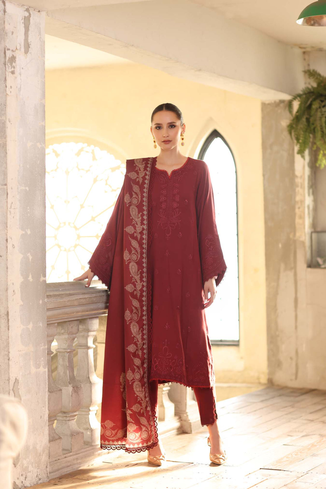 Saadia Asad | Winter Printkhaas 25 | D9- B - Official Saadia Asad stockist in UK - Sakeena London