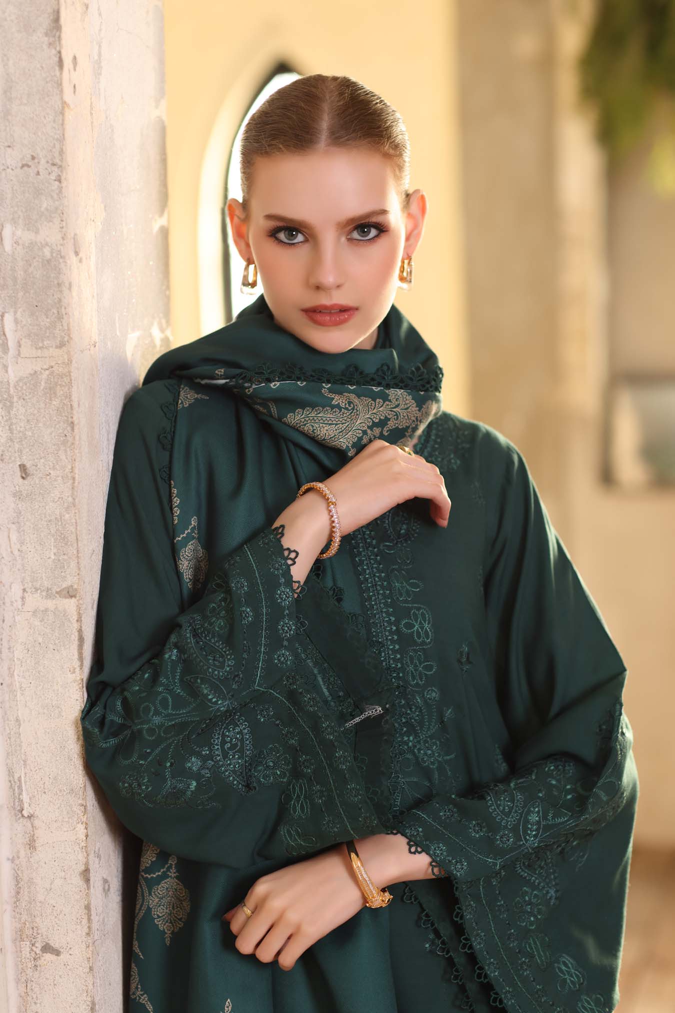 Saadia Asad | Winter Printkhaas 25 | D9- A - Official Saadia Asad stockist in UK - Sakeena London