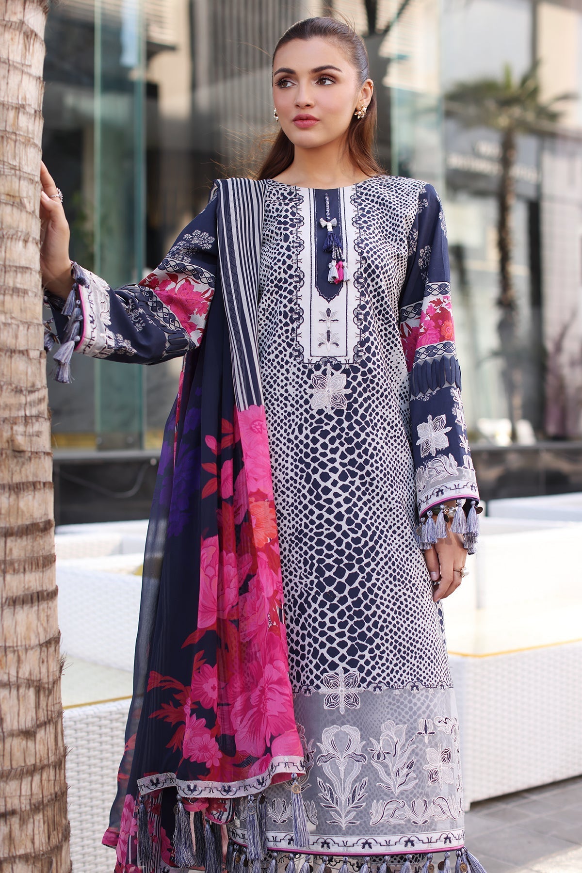 Charizma | Combination Lawn | CC5-26 - Official Charzima stockist in UK - Sakeena London