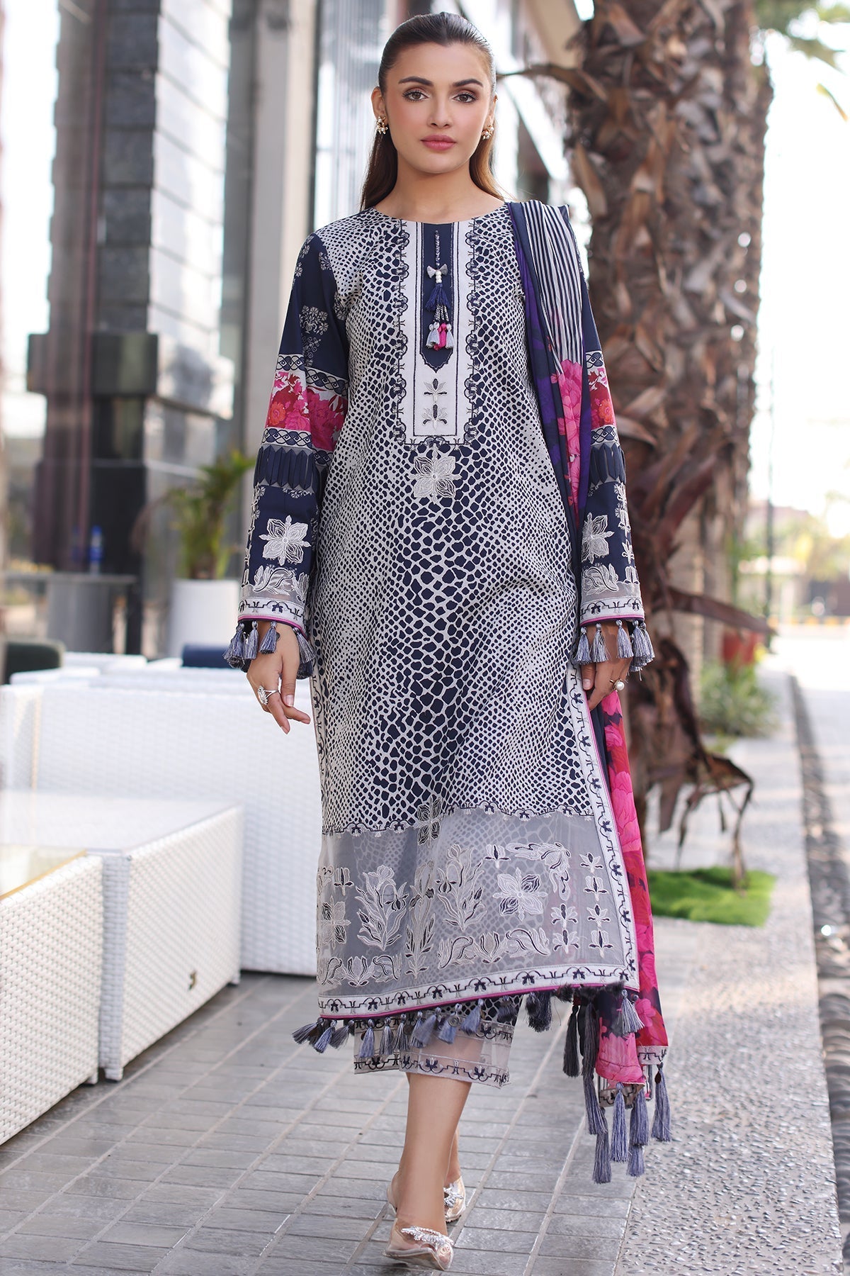 Charizma | Combination Lawn | CC5-26 - Official Charzima stockist in UK - Sakeena London