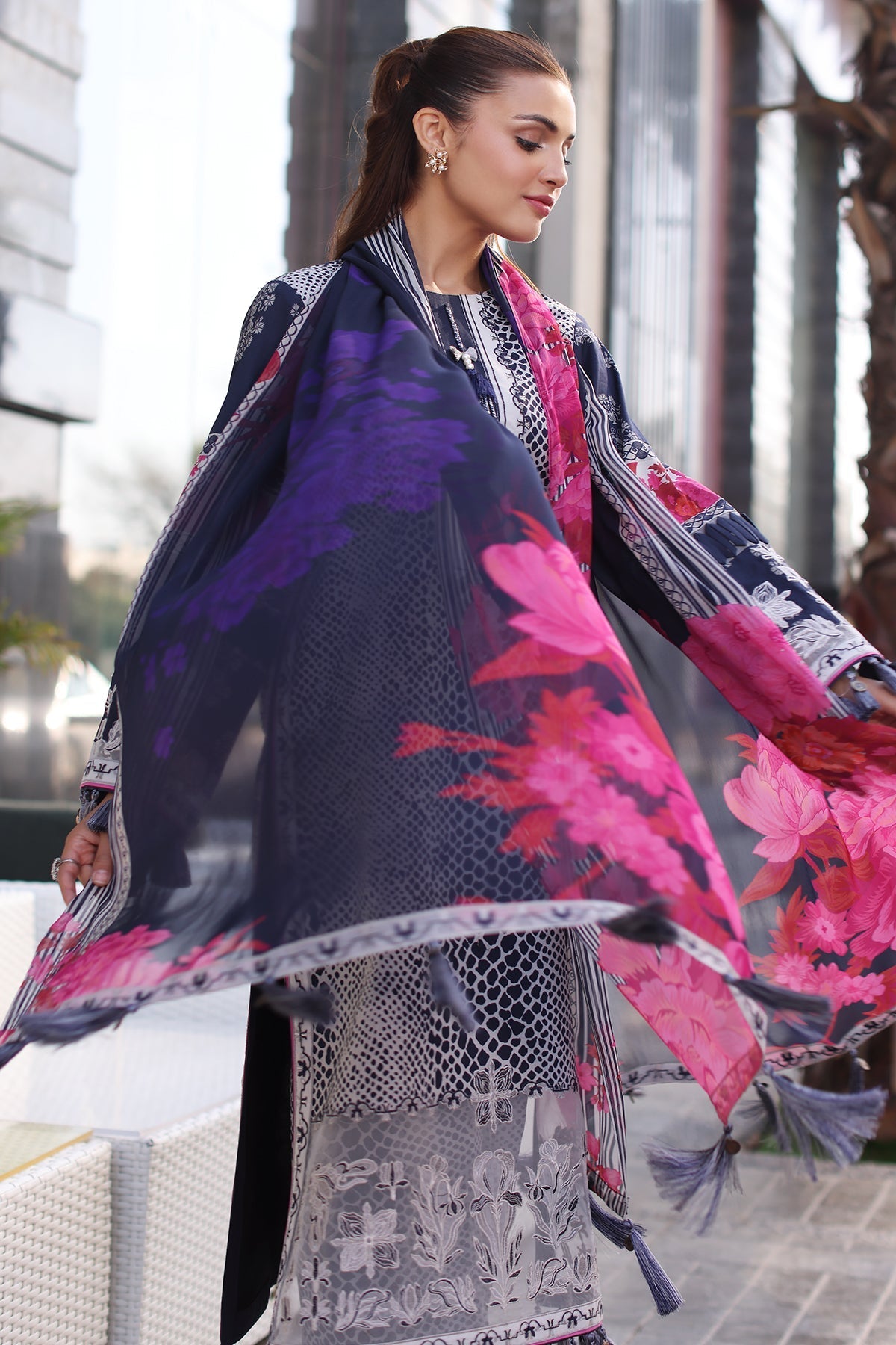 Charizma | Combination Lawn | CC5-26 - Official Charzima stockist in UK - Sakeena London