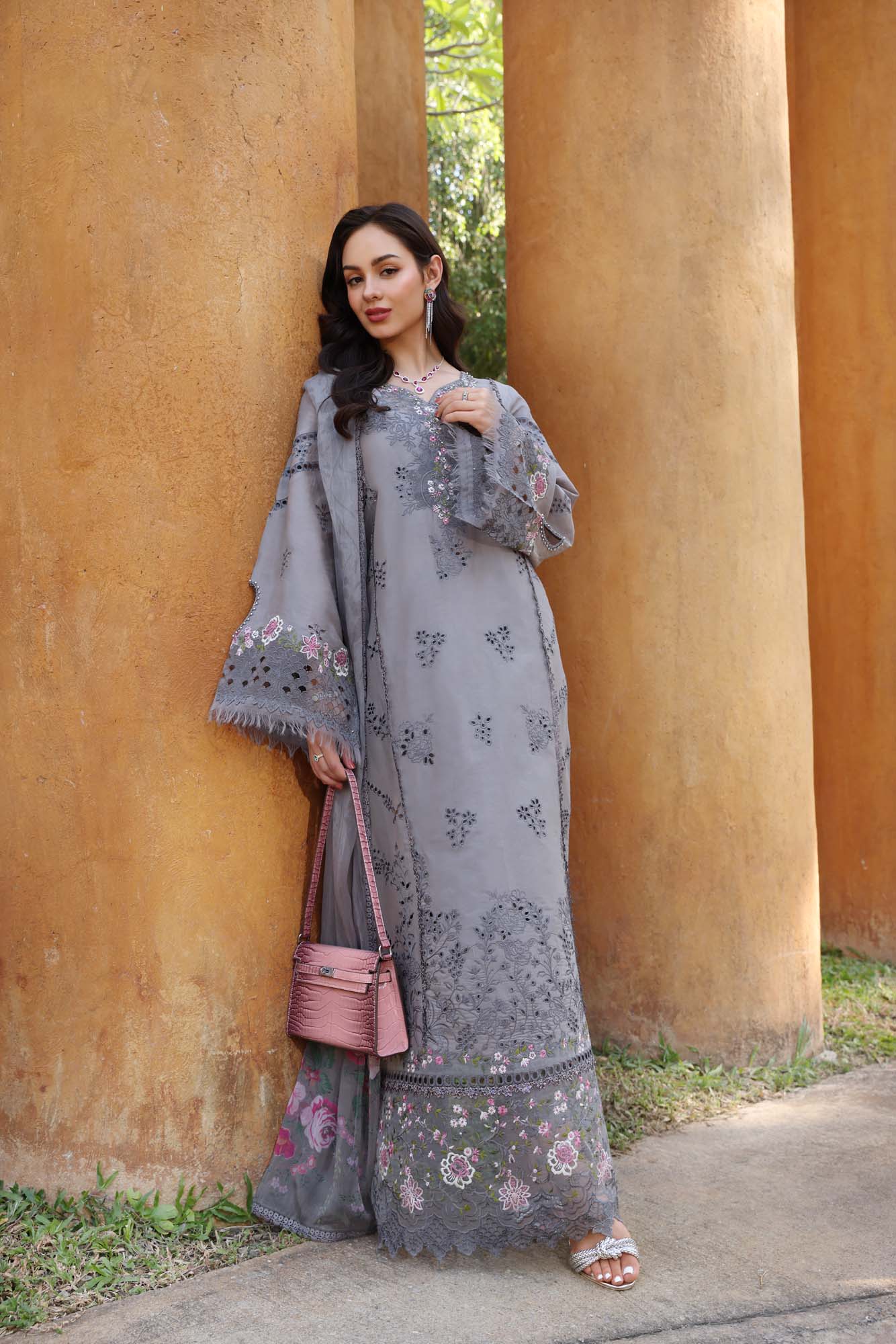 Noor by Saadia Asad | Eid Luxury Laserkari 25 | D2-B - Official Noor by Saadia Asad stockist in UK - Sakeena London