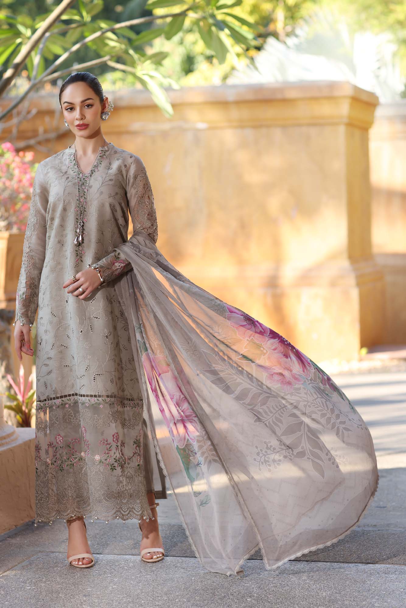 Noor by Saadia Asad | Eid Luxury Laserkari 25 | D1-B - Official Noor by Saadia Asad stockist in UK - Sakeena London