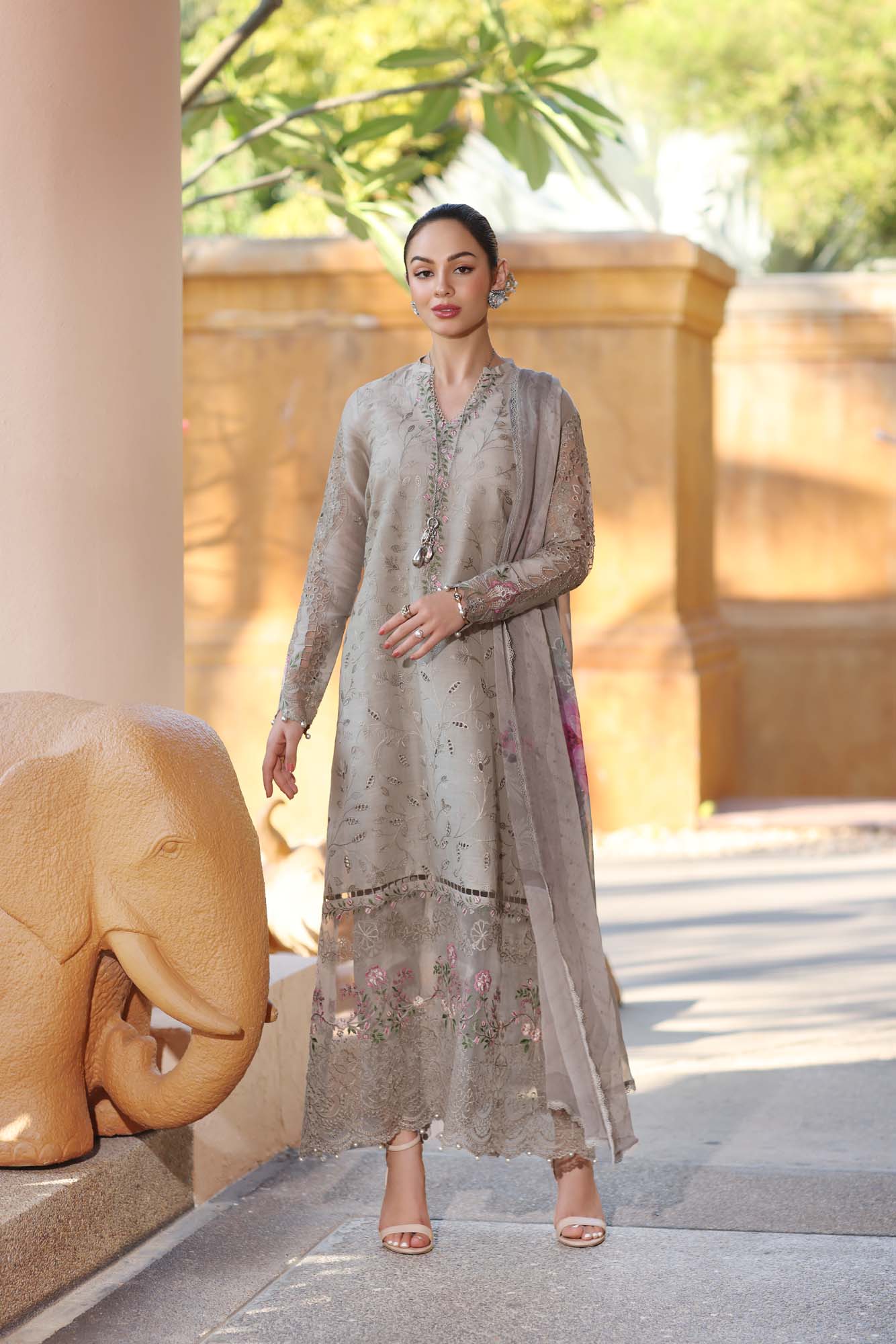 Noor by Saadia Asad | Eid Luxury Laserkari 25 | D1-B - Official Noor by Saadia Asad stockist in UK - Sakeena London