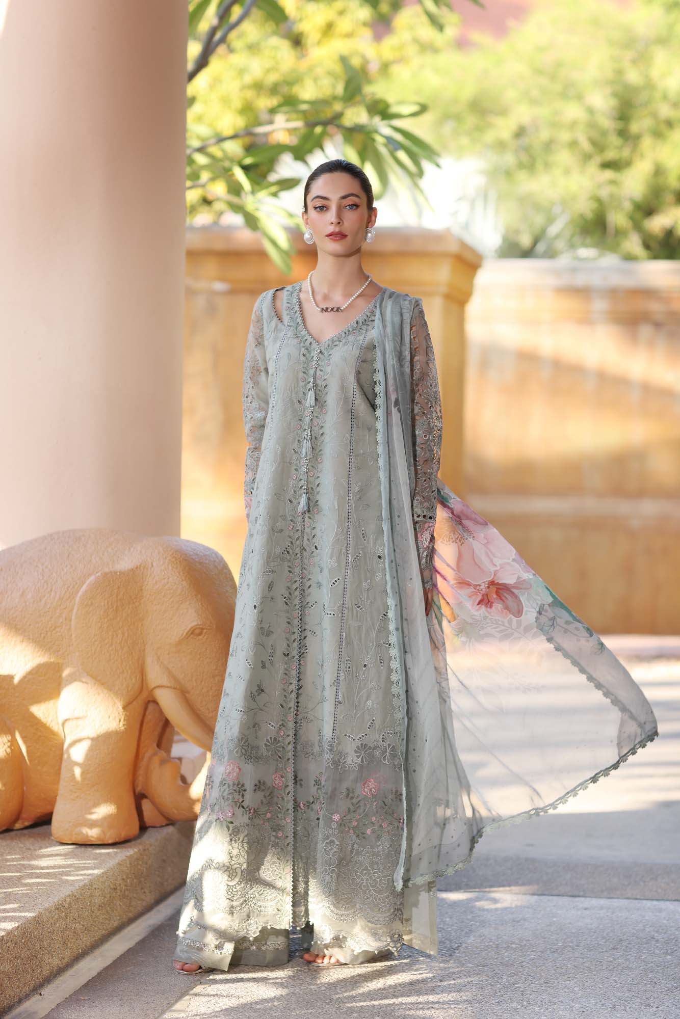 Noor by Saadia Asad | Eid Luxury Laserkari 25 | D1-A - Official Noor by Saadia Asad stockist in UK - Sakeena London