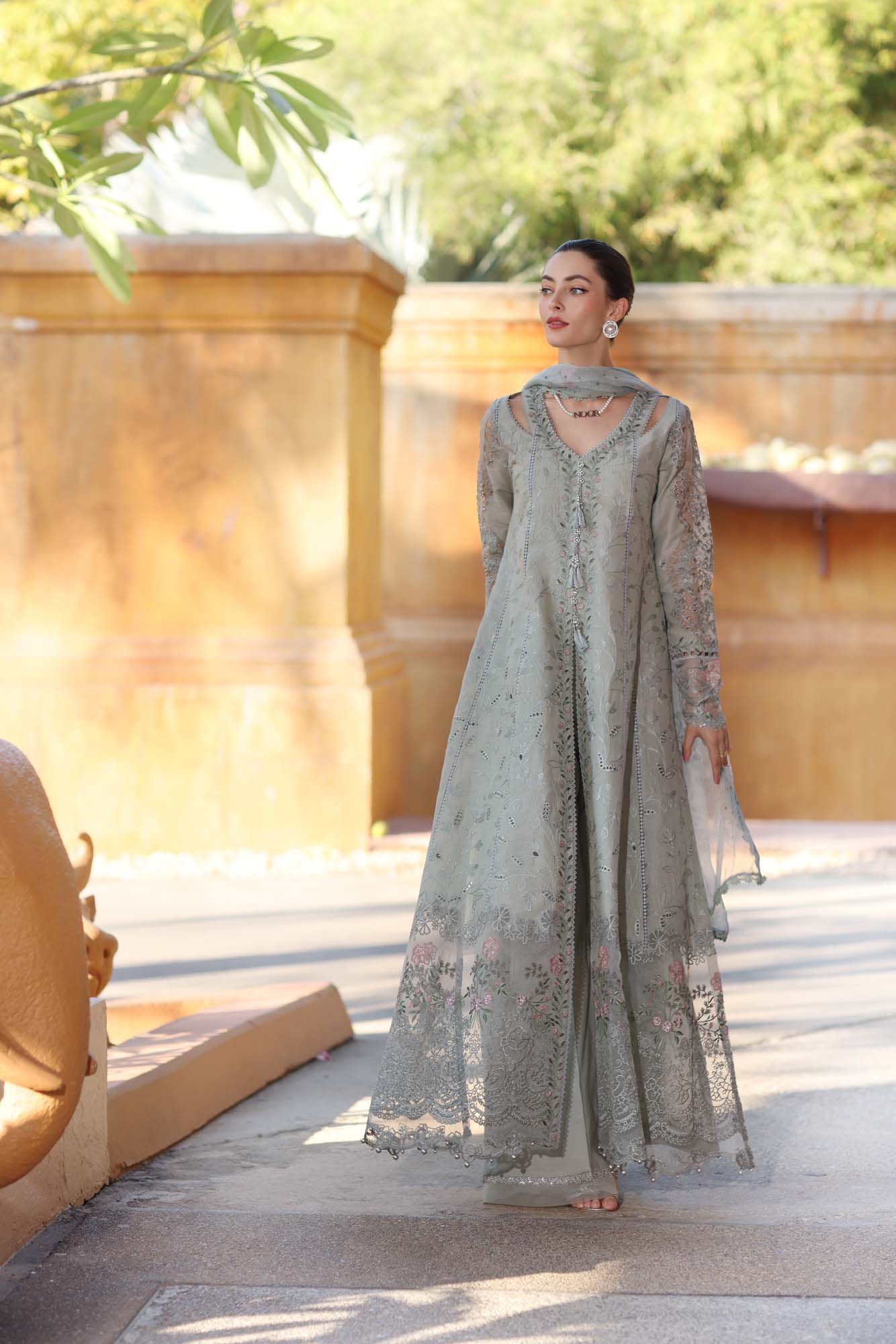 Noor by Saadia Asad | Eid Luxury Laserkari 25 | D1-A - Official Noor by Saadia Asad stockist in UK - Sakeena London